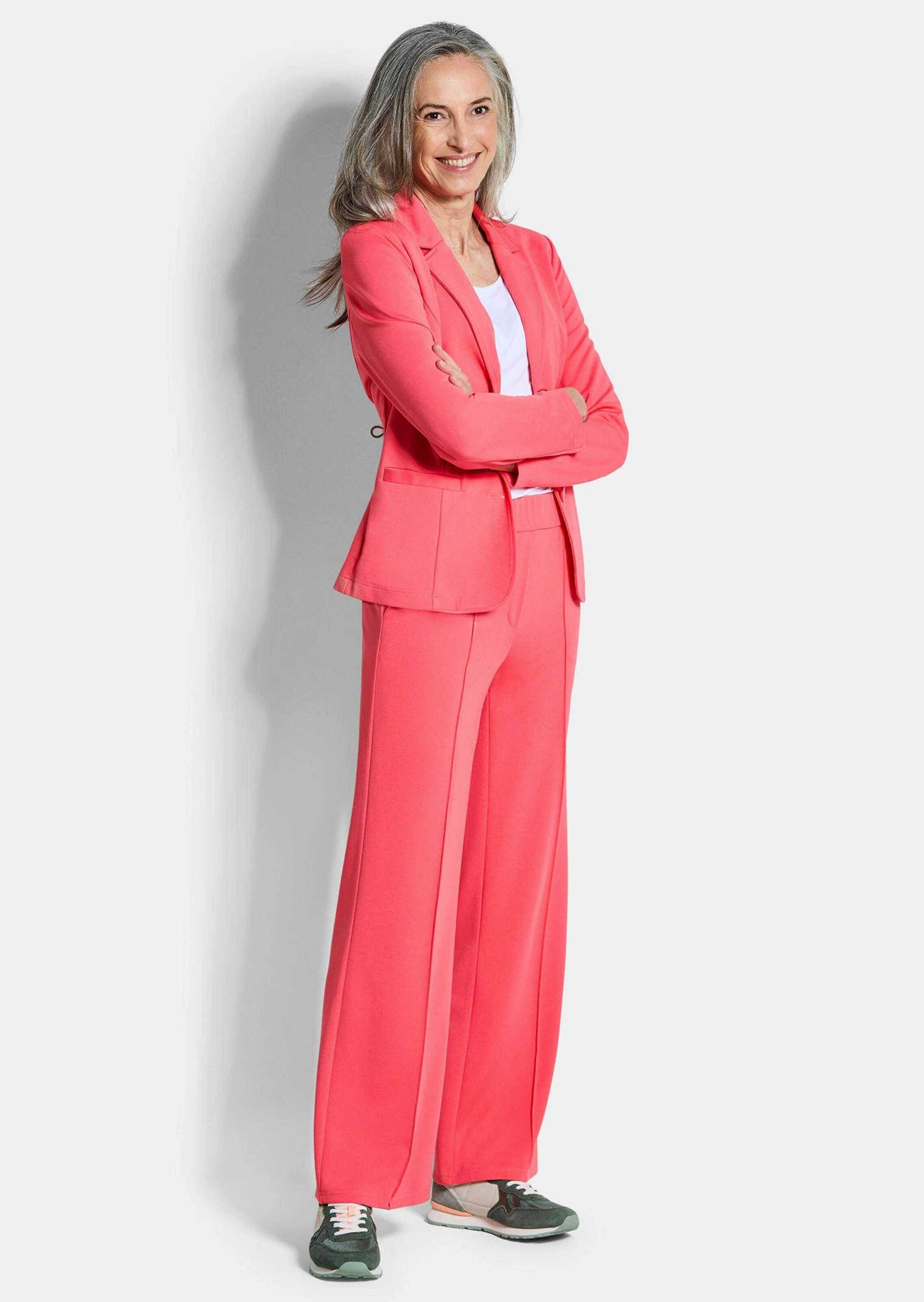 GOLDNER Jackenblazer "Viskoseblazer mit Reverskragen" stretchbequeme Jersey günstig online kaufen