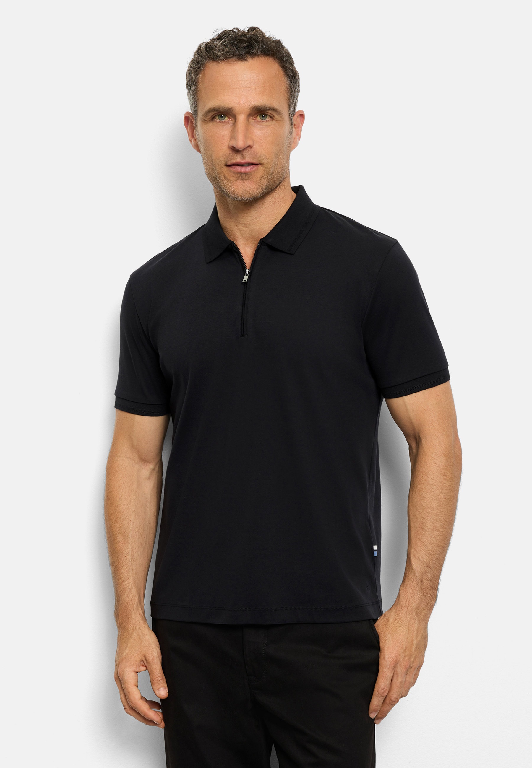 OLYMP Poloshirt "OLYMP Casual Wirk" günstig online kaufen