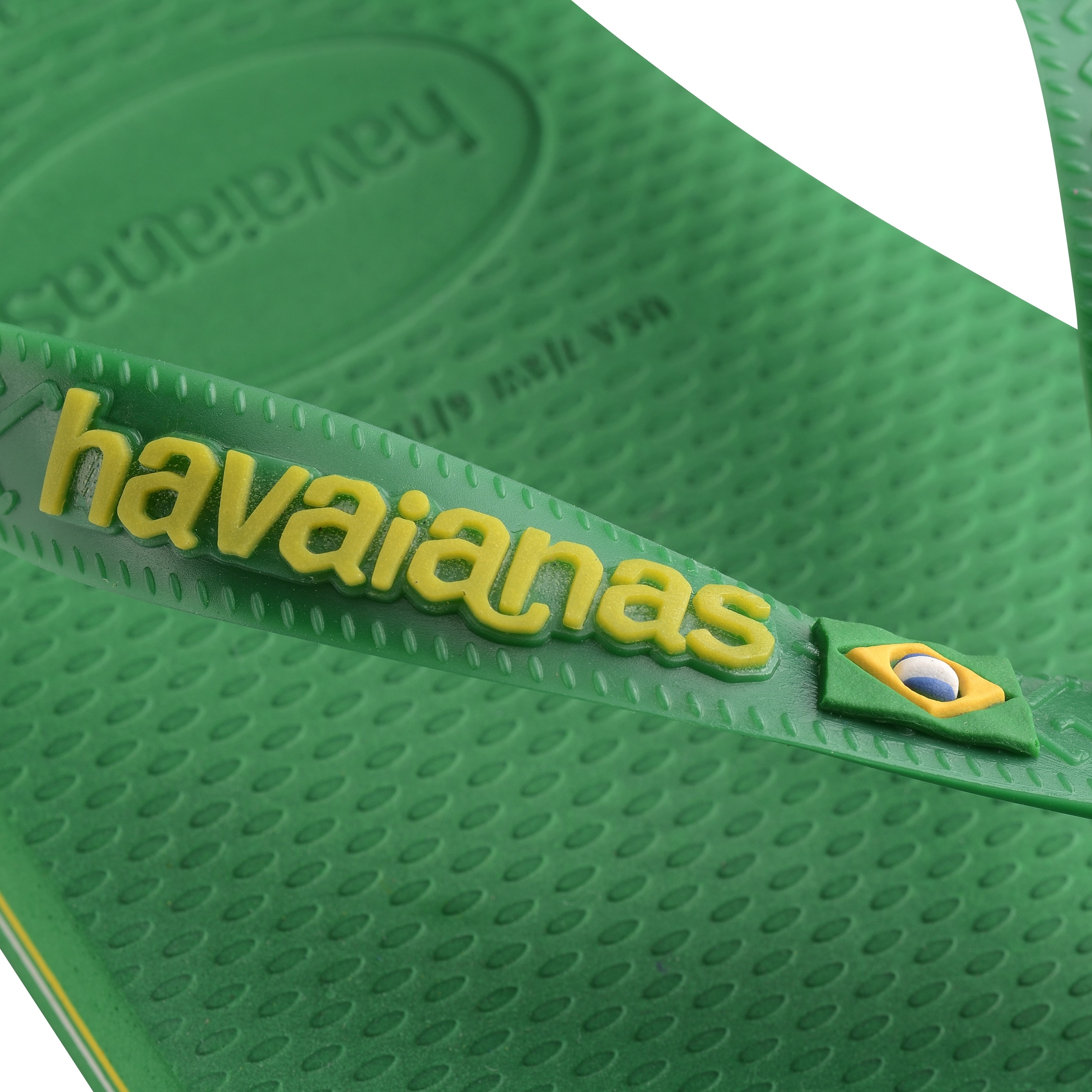 Havaianas Zehentrenner »BRASIL LOGO NEON«, Sommerschuh, Schlappen, Poolsildes mit Brasil Detail