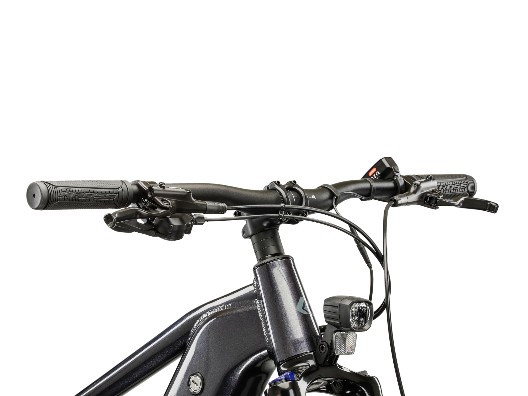 Kross »KROSS E-MTB Hexagon Boost 1.0 29 Zoll graphite 8 Gänge« 8 Gang Shimano ESSA U2000 Schaltwerk Kettenschaltung Heckmotor 250 W KROSS E-MTB Hexagon Boost 1.0 29 Zoll graphite 8 Gänge