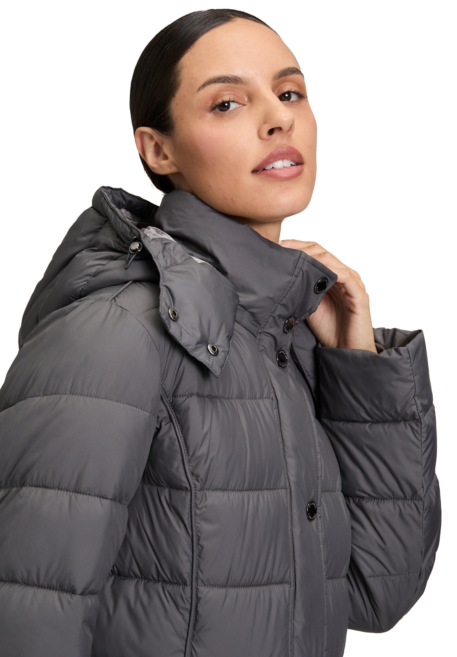 Betty Barclay Steppjacke »Betty Barclay Damen Steppjacke mit abnehmbarer Kapuze«, mit Kapuze