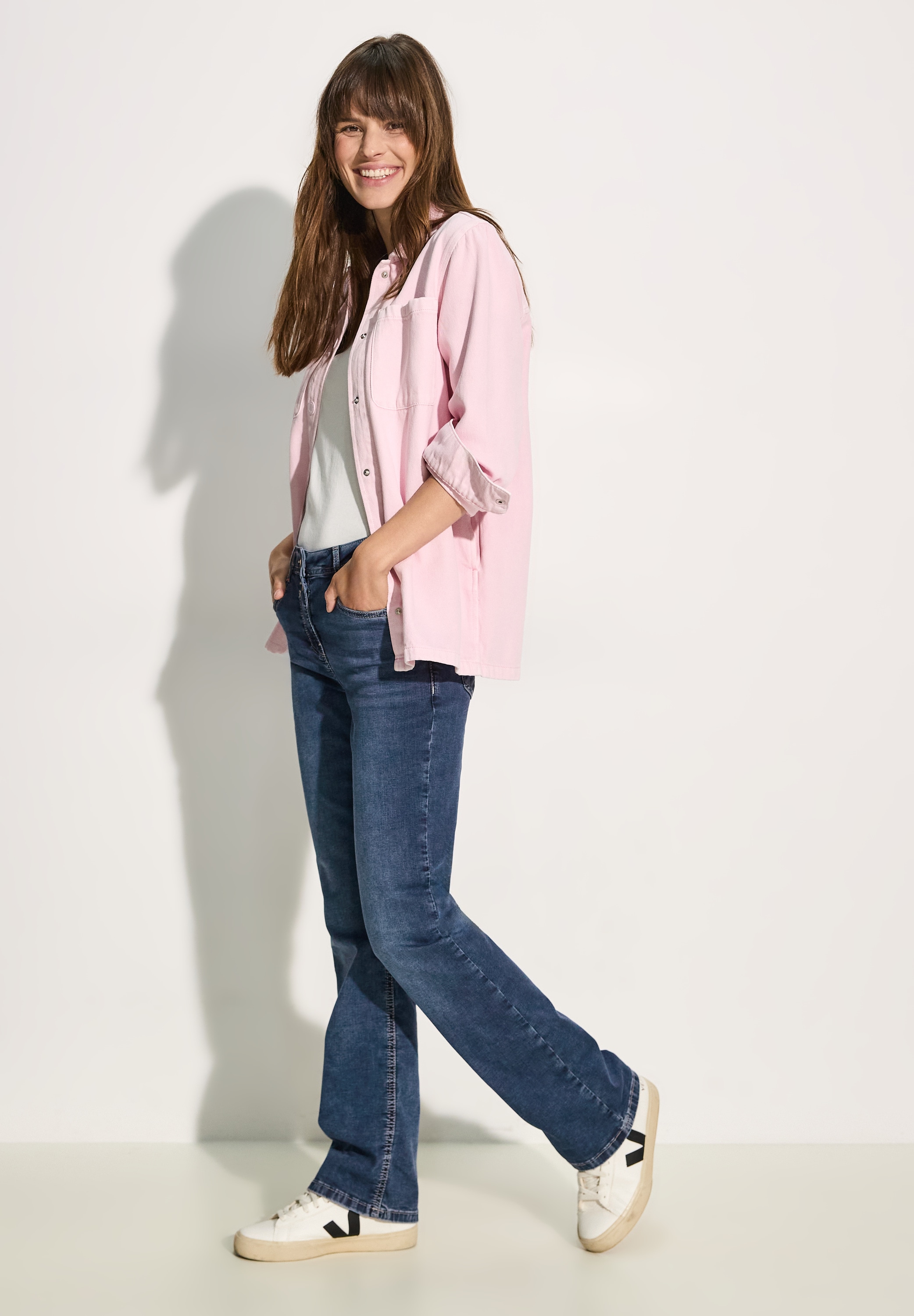 Cecil Bootcut-Jeans »Style Toronto«, im Five-Pocket Style