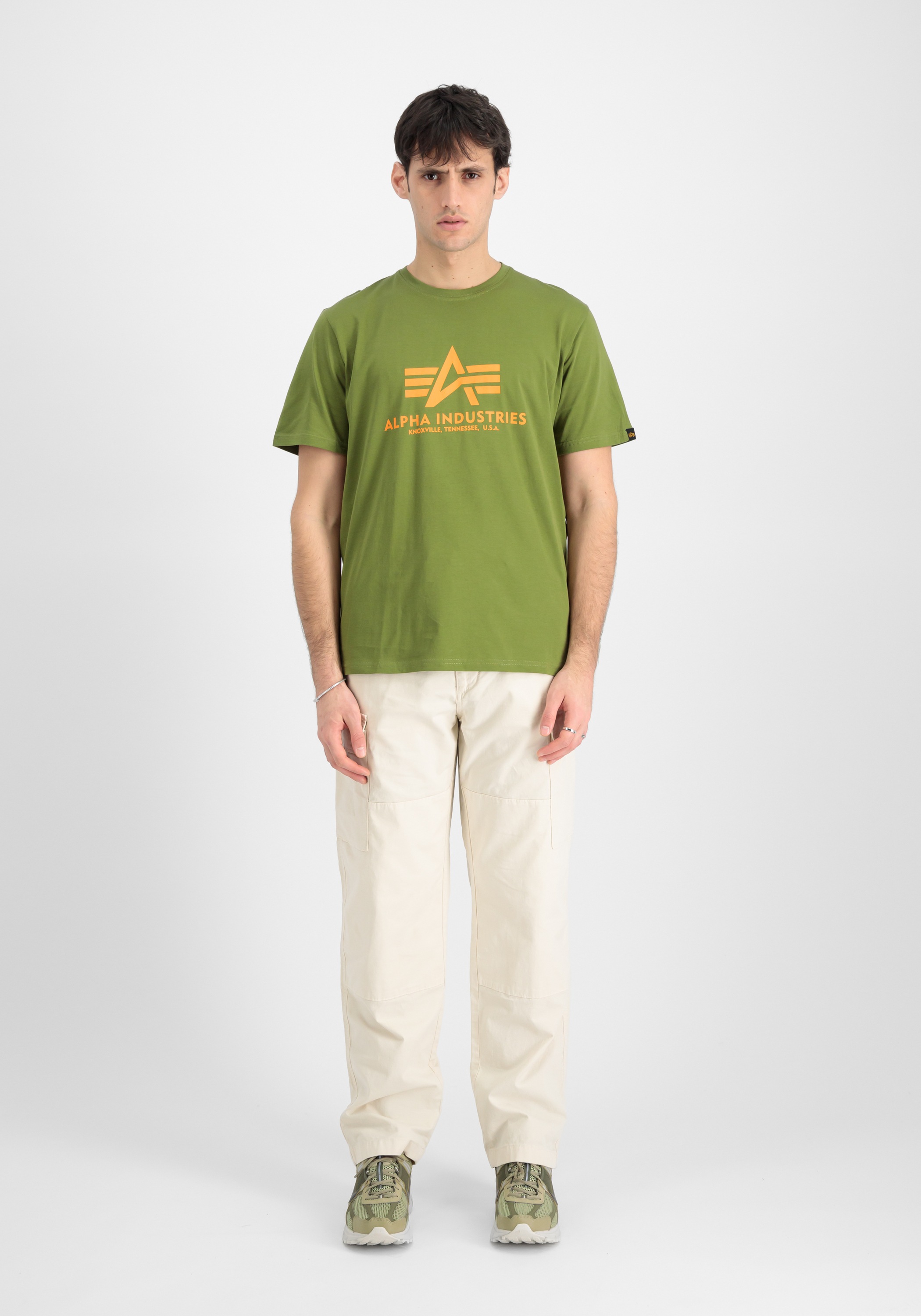 Alpha Industries T-Shirt "Alpha Industries Men - T-Shirts Basic T-Shirt BL" günstig online kaufen