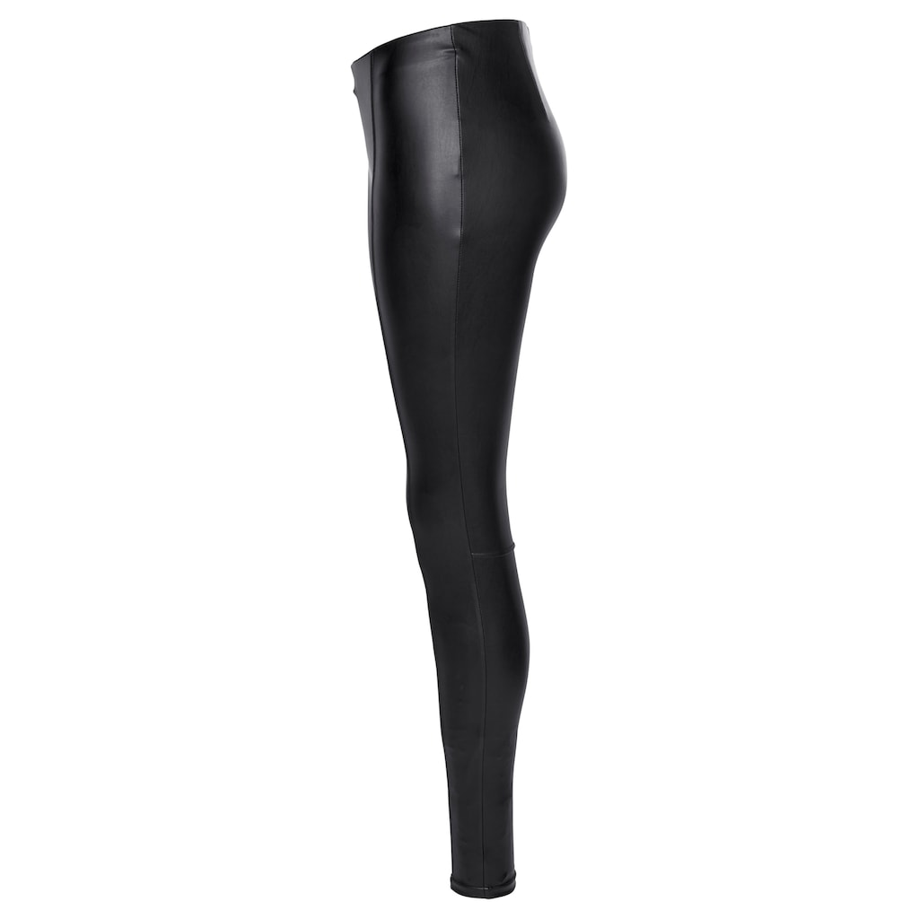 Tamaris Leggings, in Leder-Optik