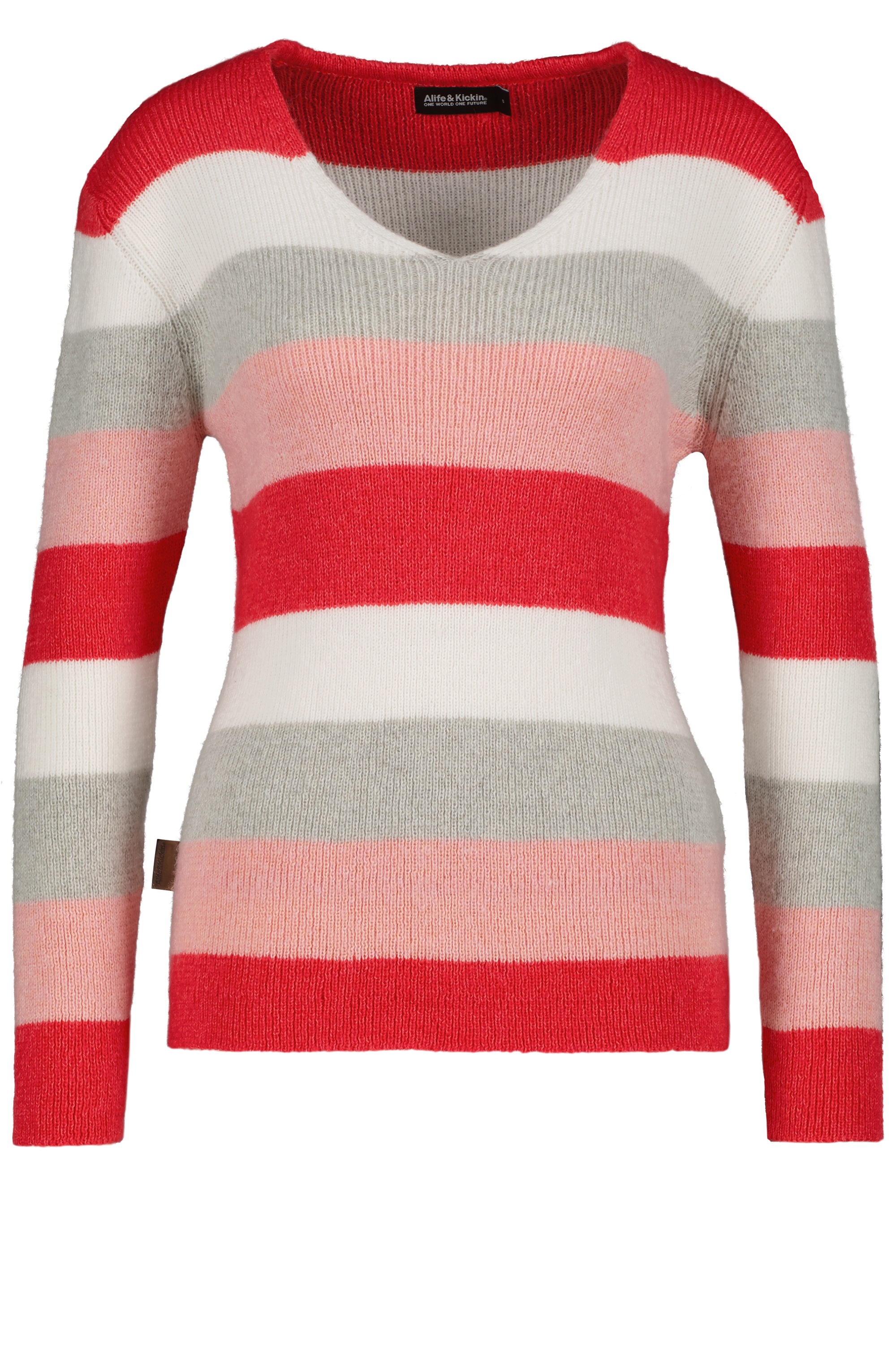 Alife & Kickin Rundhalspullover »KaleaAK Z Knit Damen Rundhalspullover, Strickpullover«