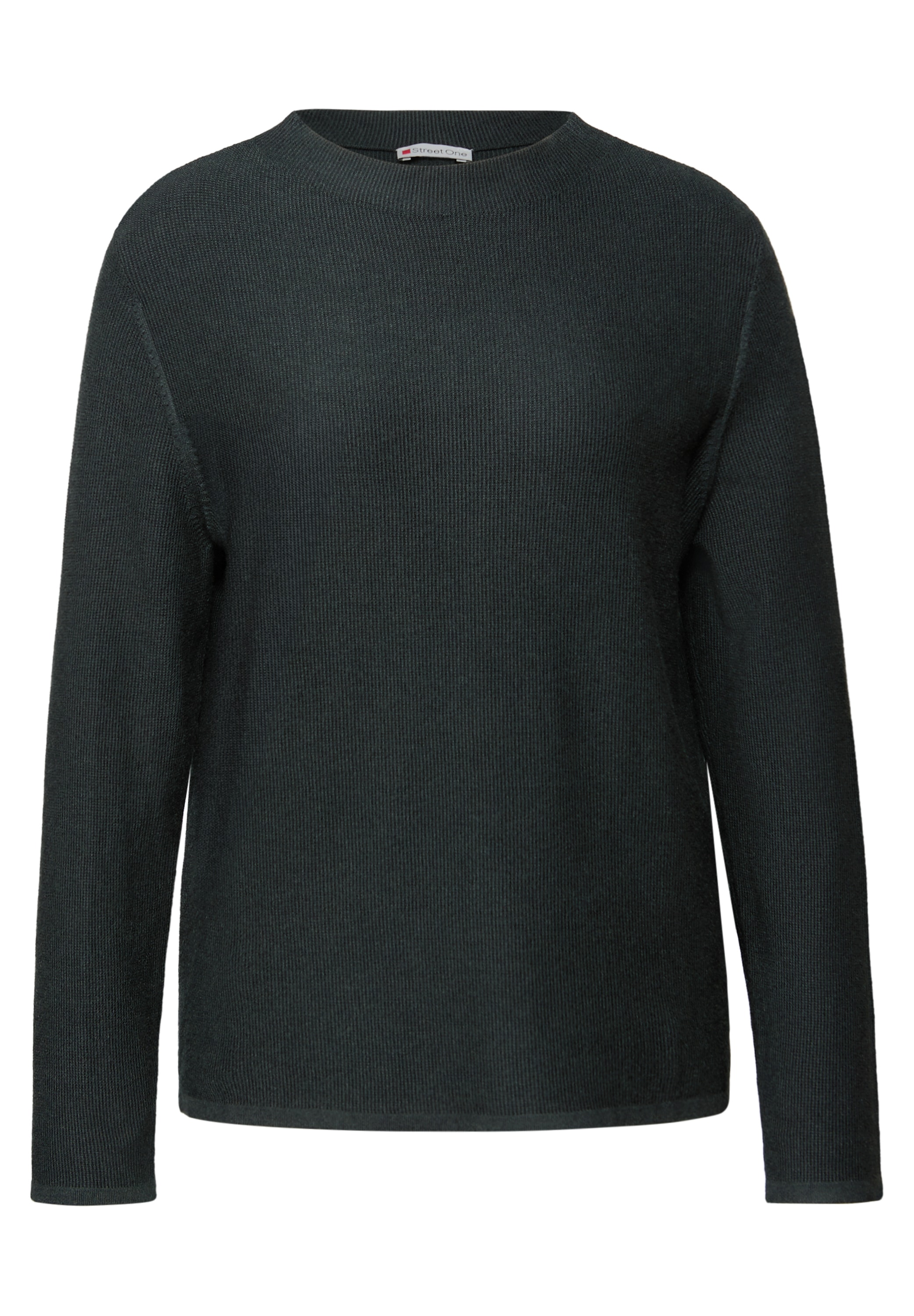 STREET ONE Strickpullover, aus softem Materialmix