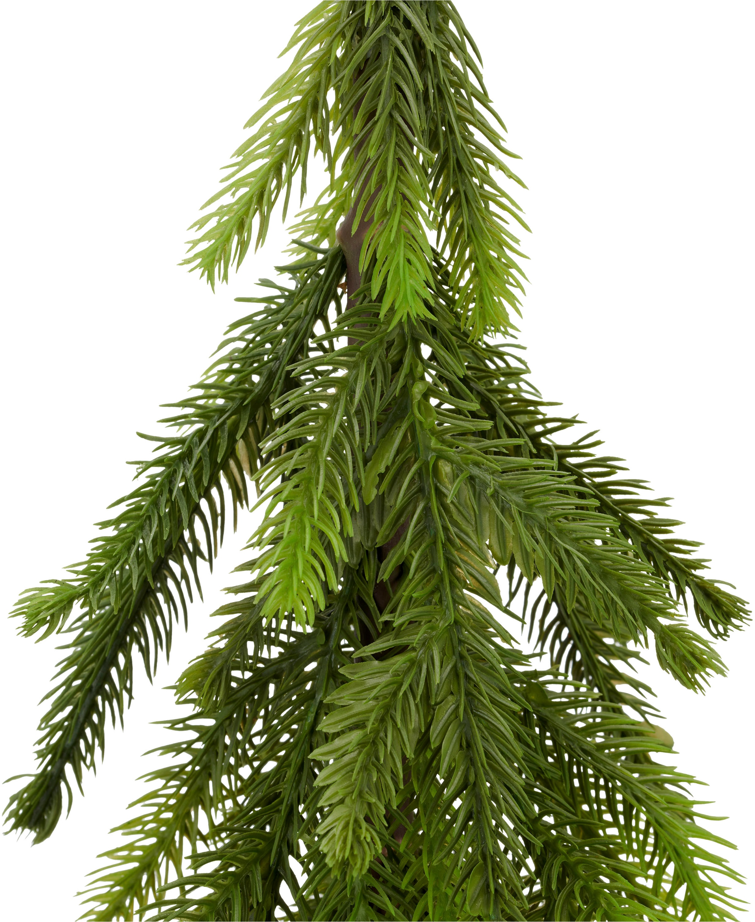 Creativ green Winterliche Kunstpflanze »Tannenbäumchen« im Set aus 2 Größen