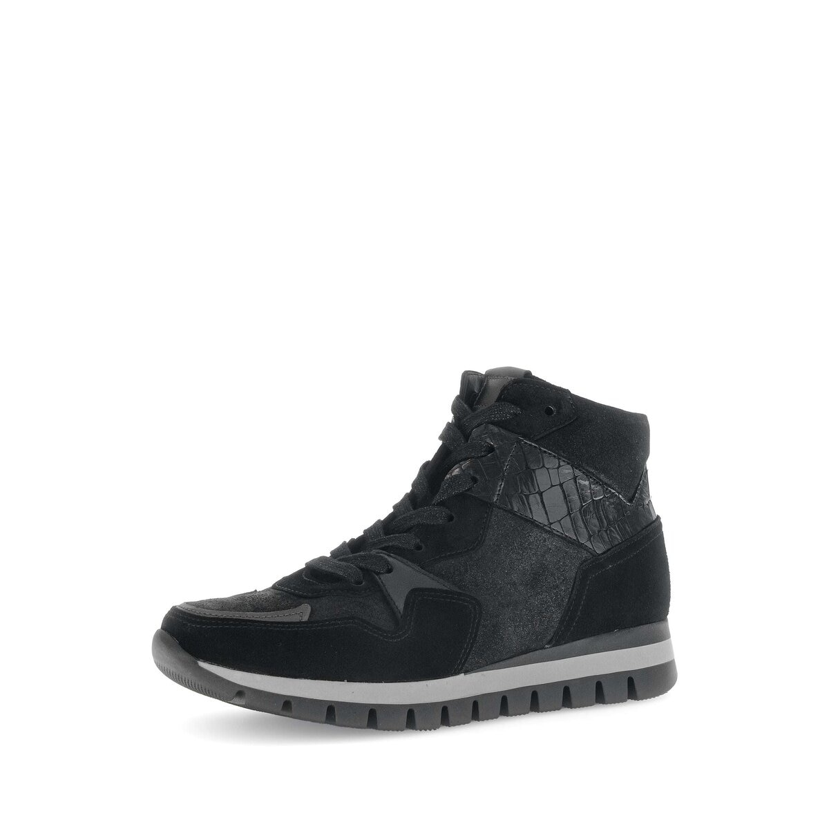 Gabor Sneaker "Sneaker high Materialmix Leder" günstig online kaufen
