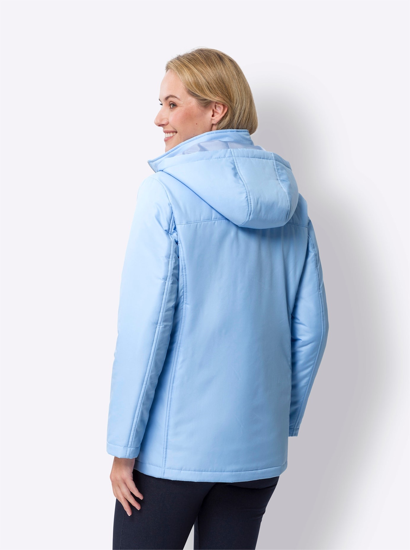 Classic Basics Steppjacke, mit Kapuze günstig online kaufen