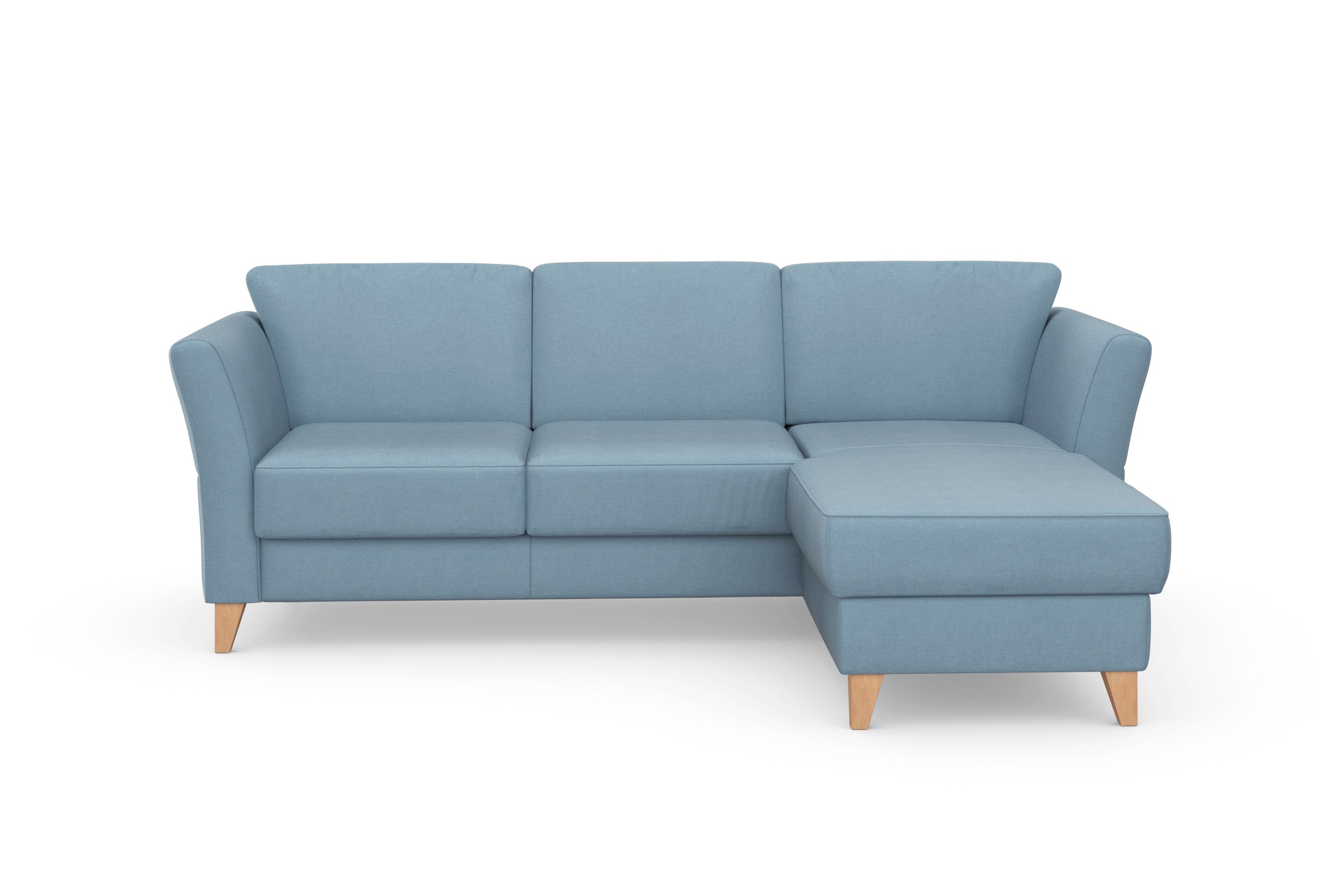 sit&more Ecksofa "Visby L-Form", Wahlweise mit Bettfunktion und Bettkasten, günstig online kaufen