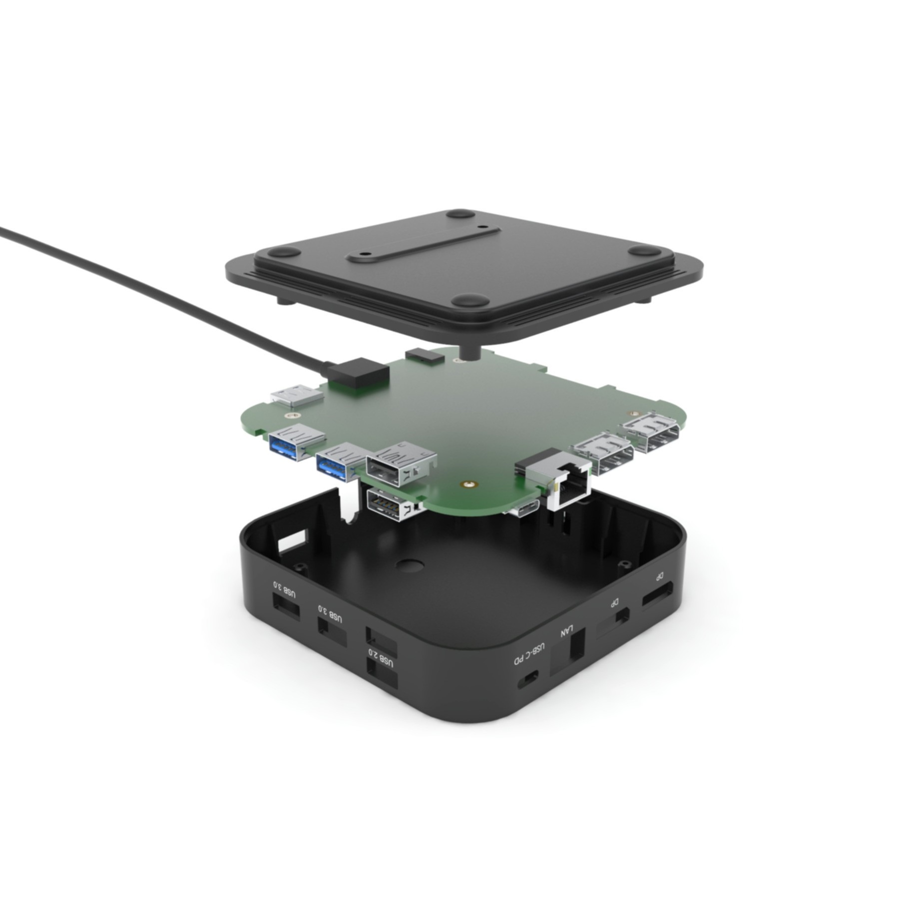 I-TEC Laptop-Dockingstation »USB-C Dual Display Docking Station with Power Delivery 100 W + Univers«