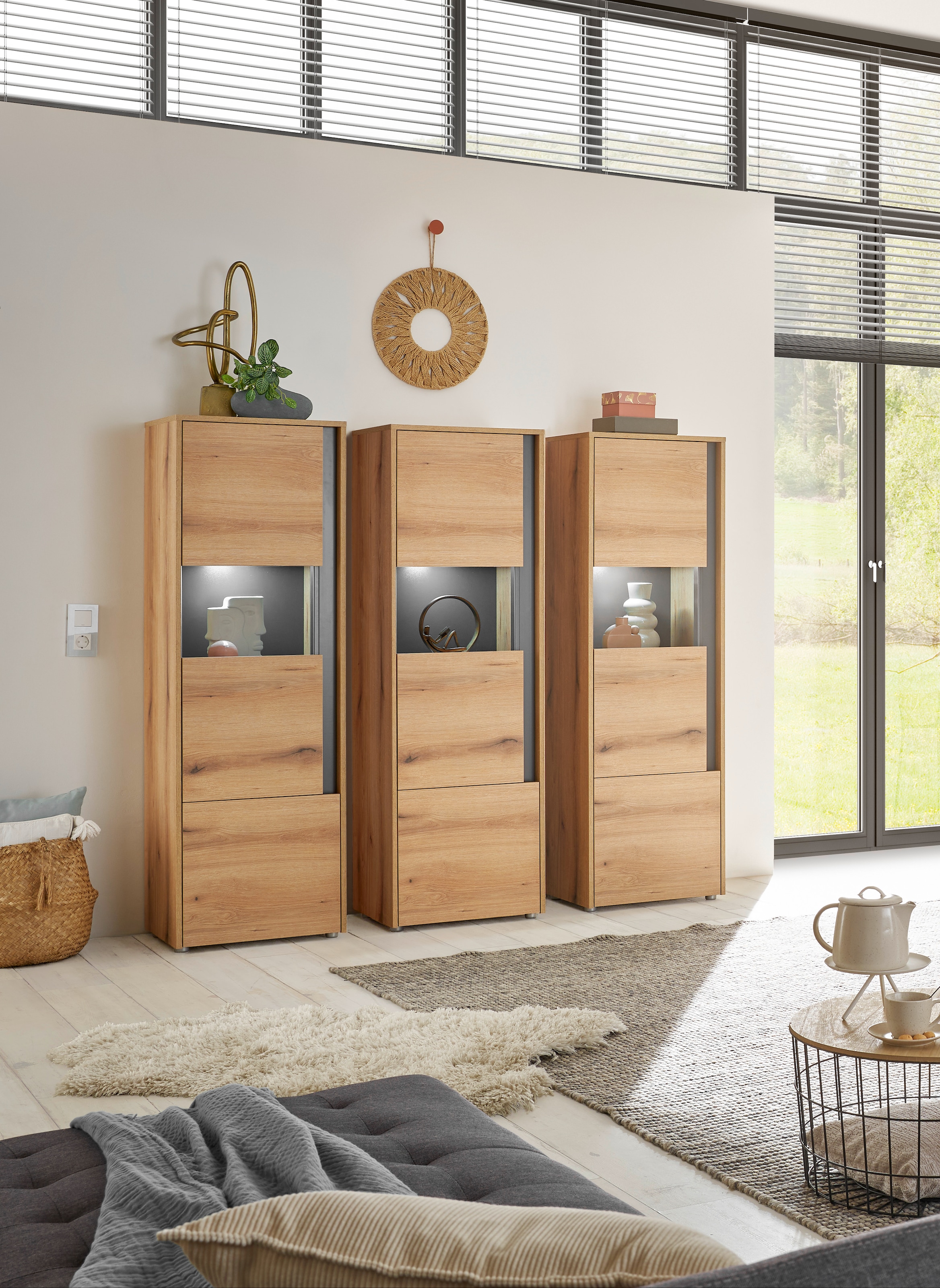 INOSIGN Wohnwand "City/Giron, moderne Anbauwand, Komplettset in vielen Farb günstig online kaufen