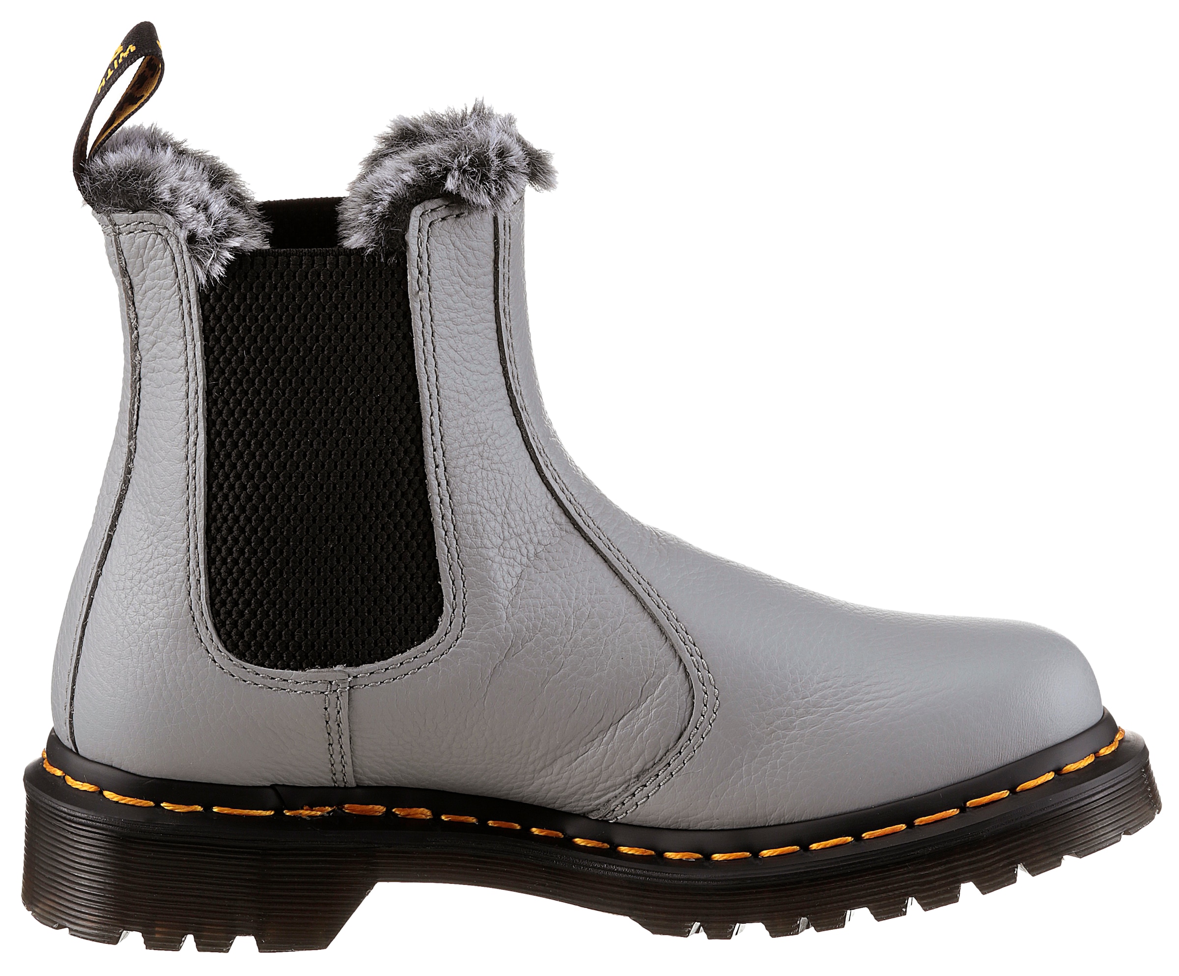 DR. MARTENS Chelseaboots »Leonore«, Chunky Boots, Plateau Schuh, Boots mit Warmfutter