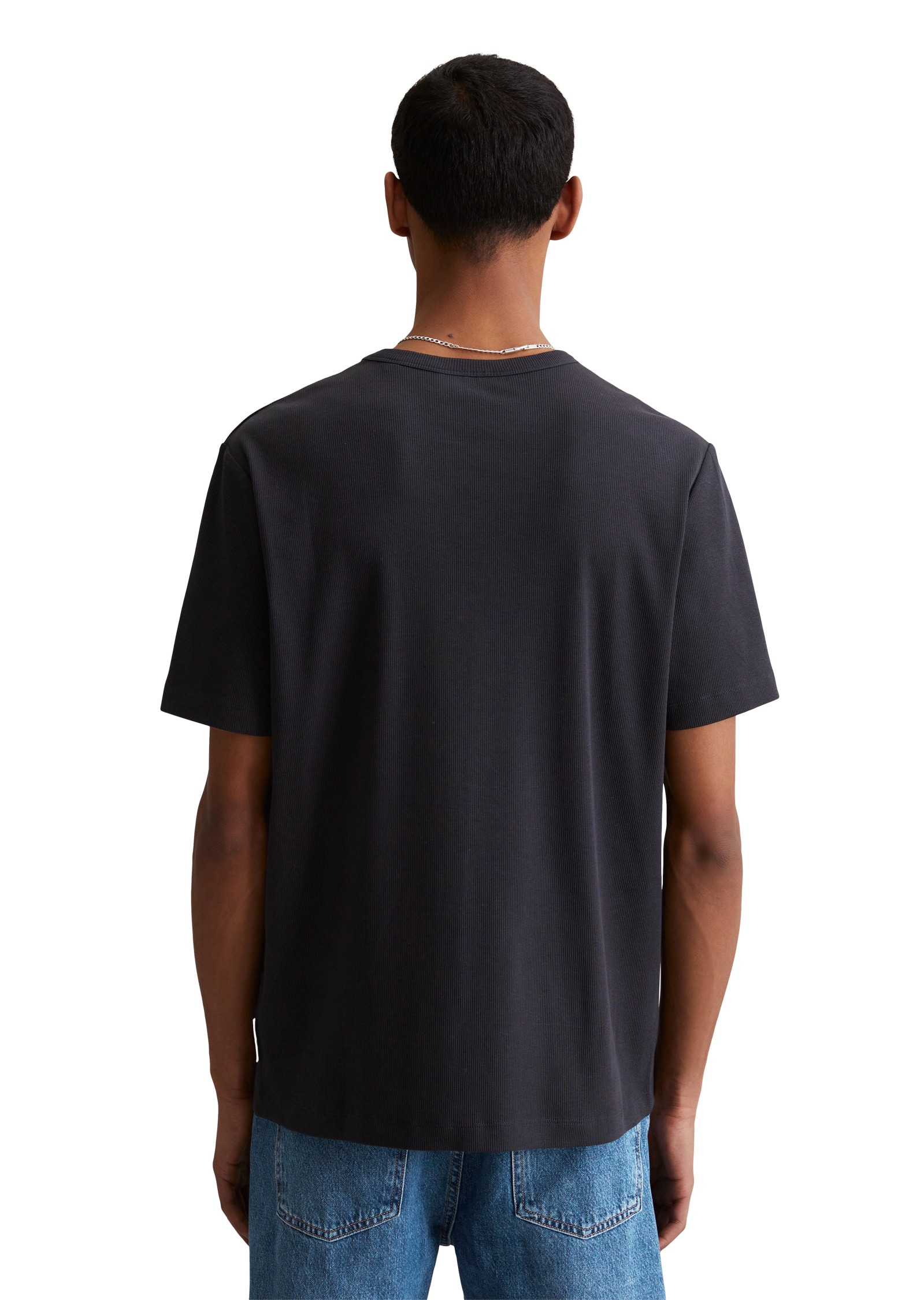 Marc O'Polo DENIM T-Shirt »aus Bio-Baumwoll-Mix«