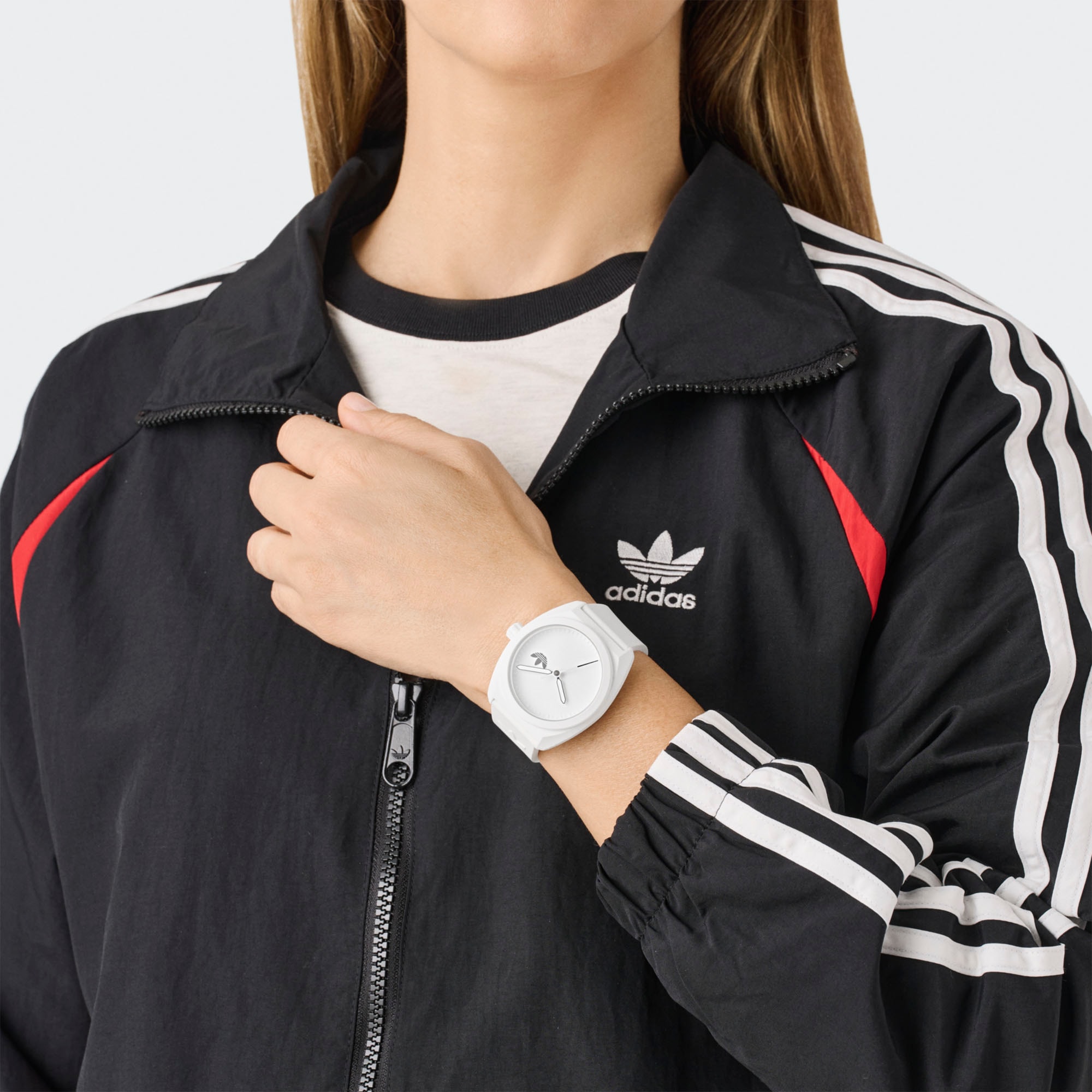 adidas Originals Quarzuhr »PROJECT THREE«, Armbanduhr, Herrenuhr, Damenuhr, unisex, Kunststoffarmband