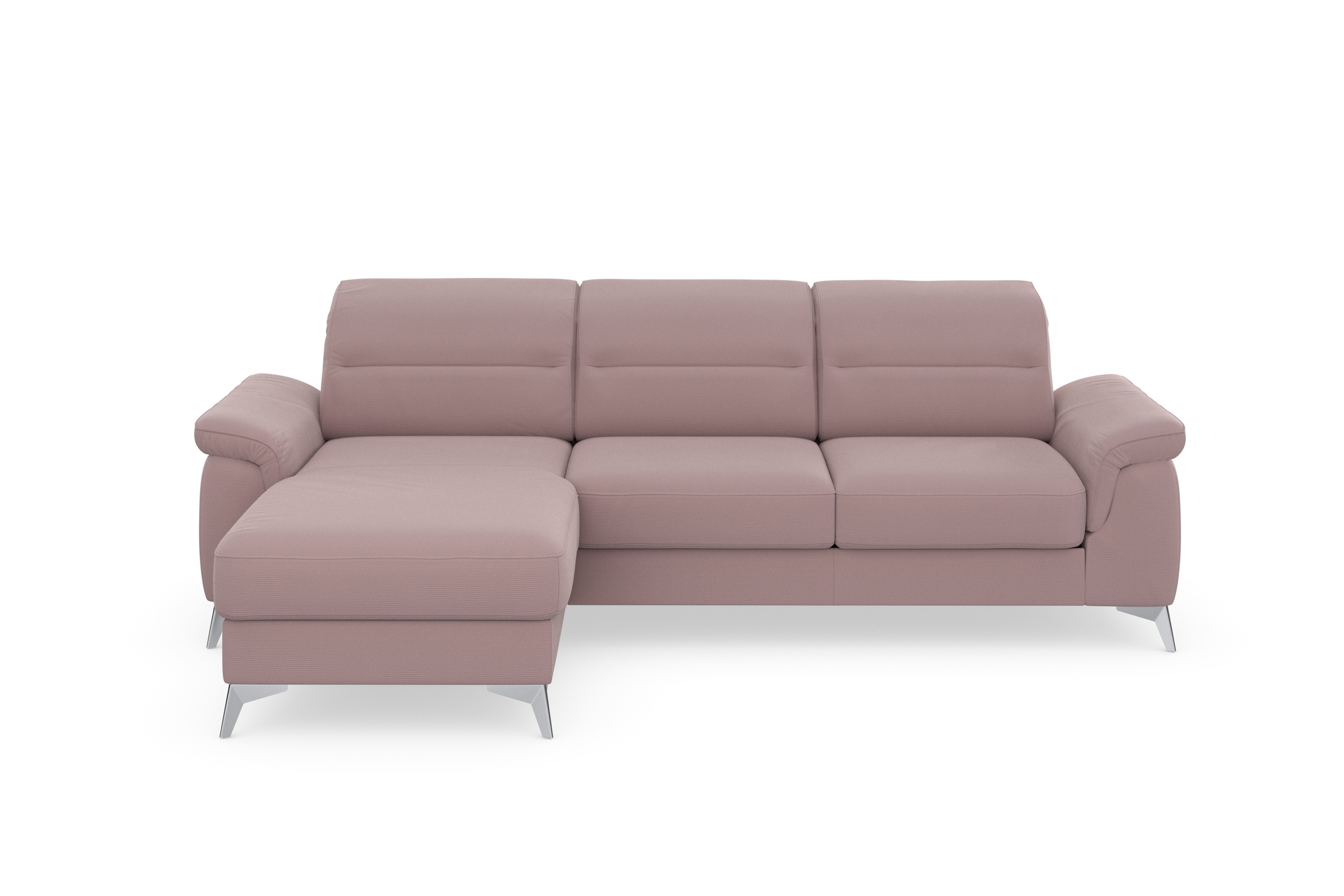sit&more Ecksofa "Sinatra L-Form" mit Recamiere, optinal mit Kopfteilverste günstig online kaufen