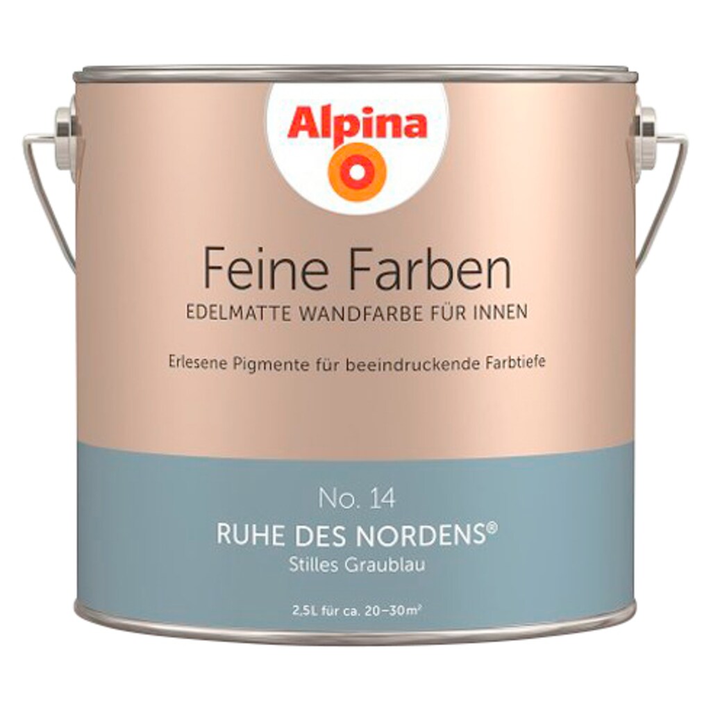 Alpina Wand- und Deckenfarbe »Feine Farben No.14 Ruhe des Nordens®«