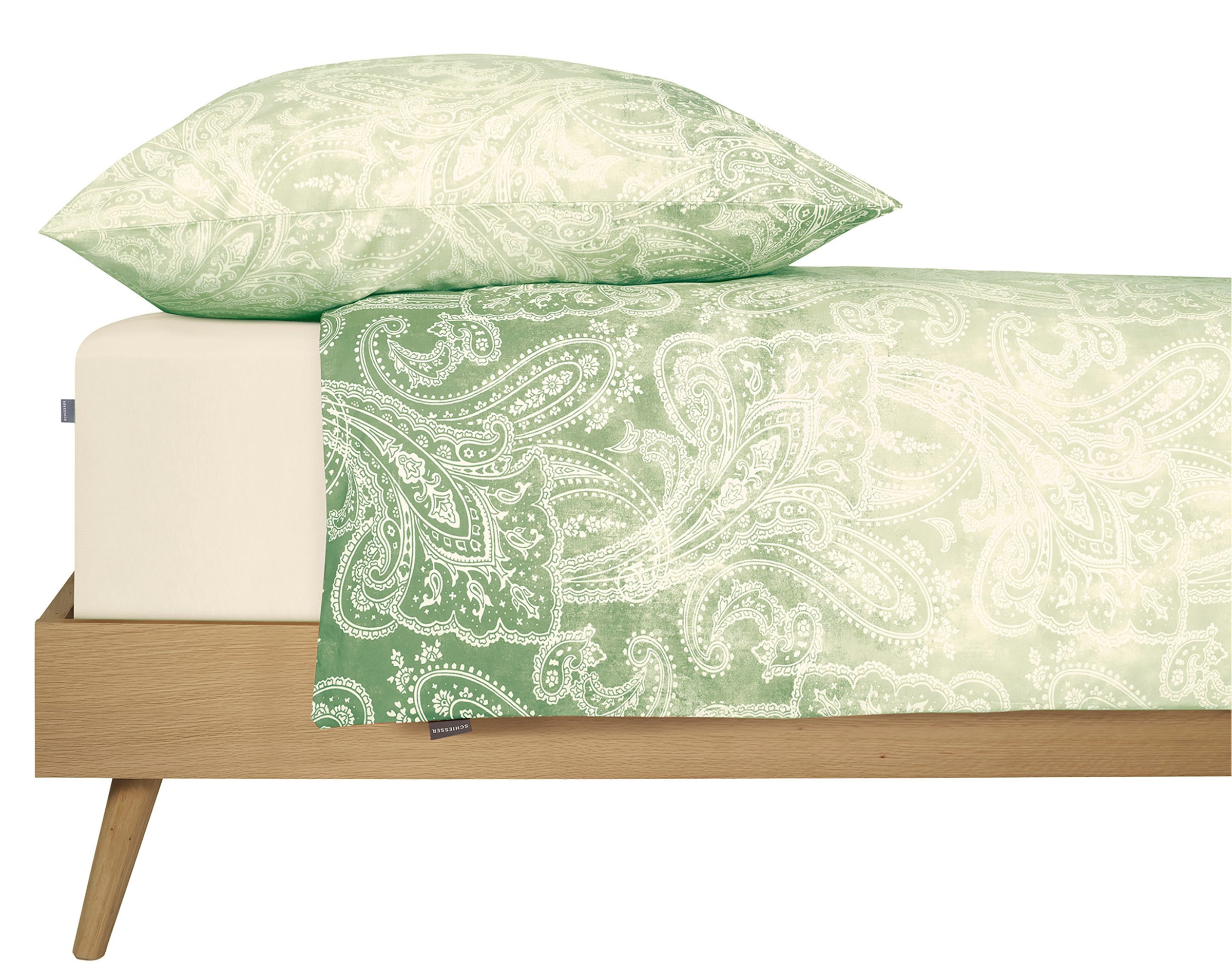 Schiesser Bettwäsche "Claire aus weicher Baumwolle mit Paisleymuster in dez günstig online kaufen