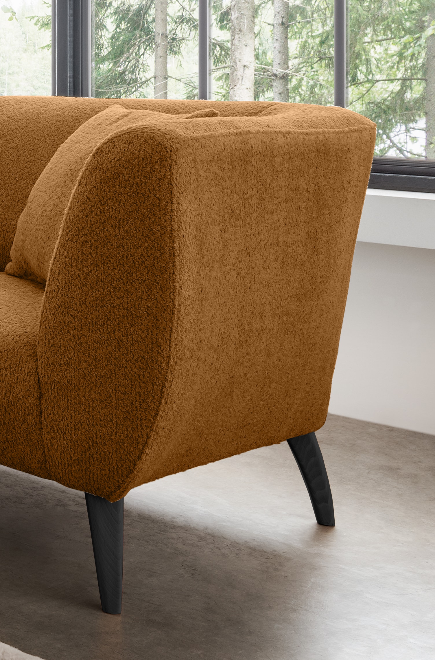 INOSIGN Polstergarnitur »Colori«, (Set, 2 tlg., 3-Sitzer und 2-Sitzer), auch als Loveseat erhältlich