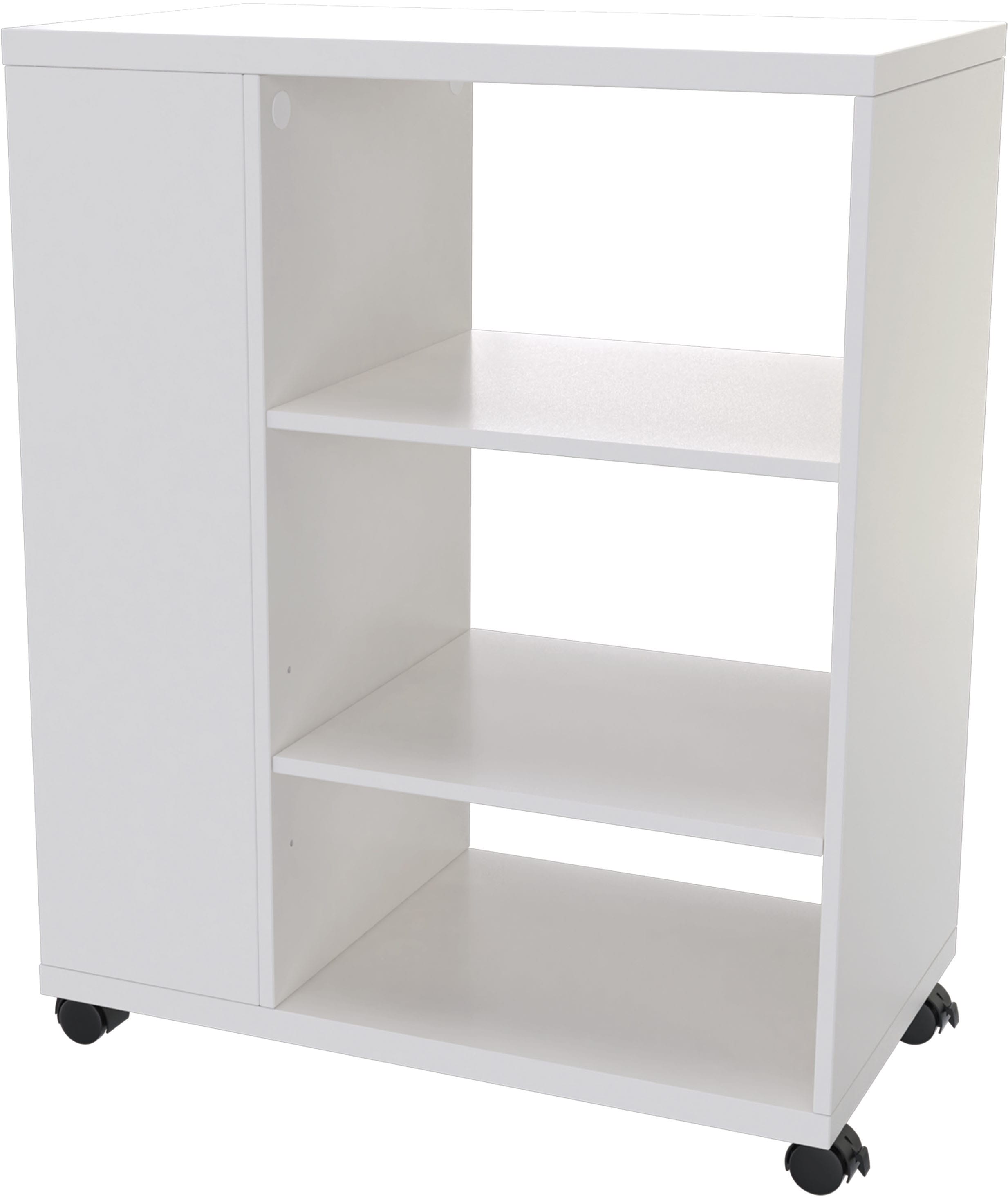 OTTO home Rollwagen "LOKVE, Rollcontainer, Druckertisch, Rollregal," Rollen feststellbar, 6 Fächer, Höhe 75 cm
