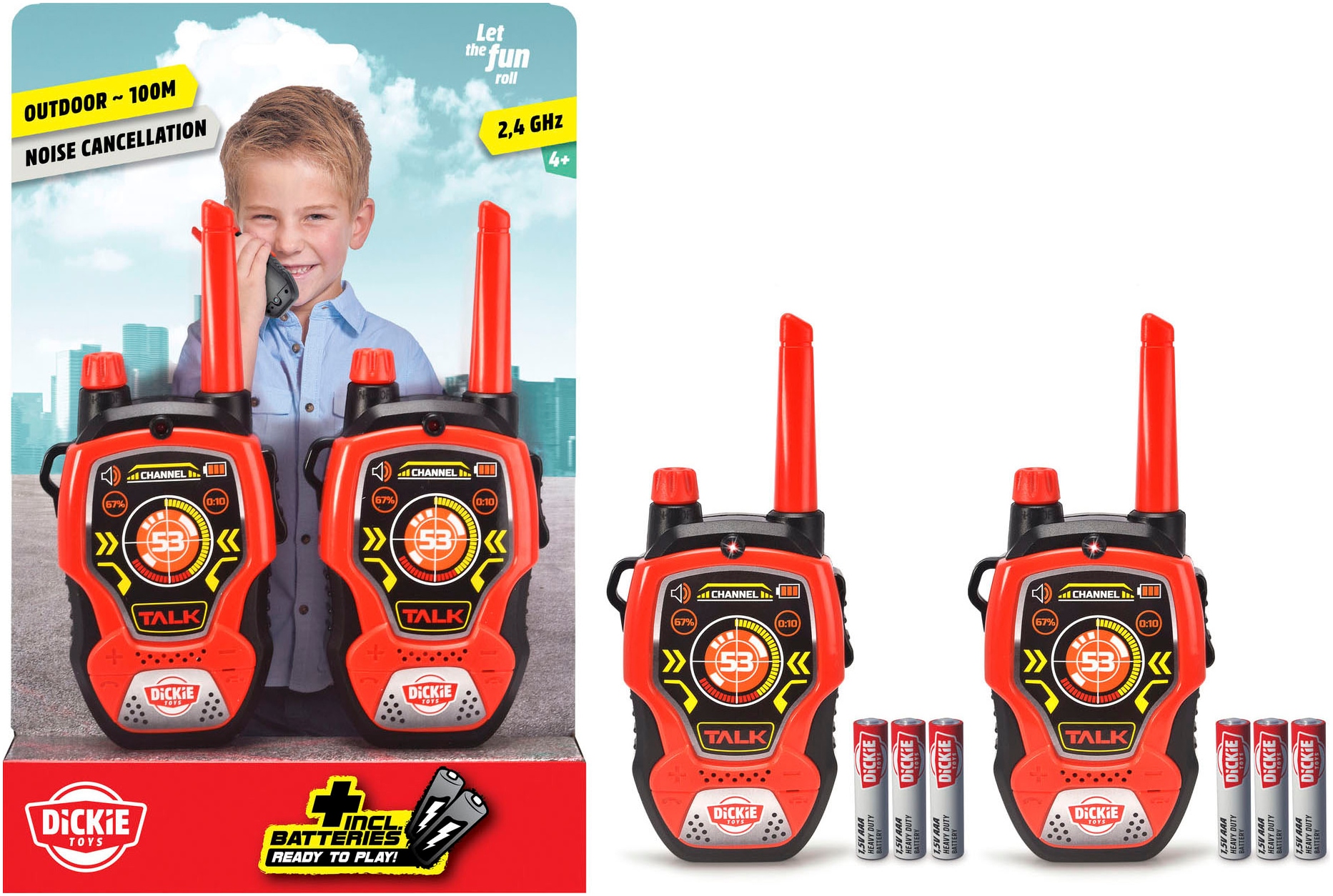 Walkie Talkie »Fun«, (Set, 2 St.)