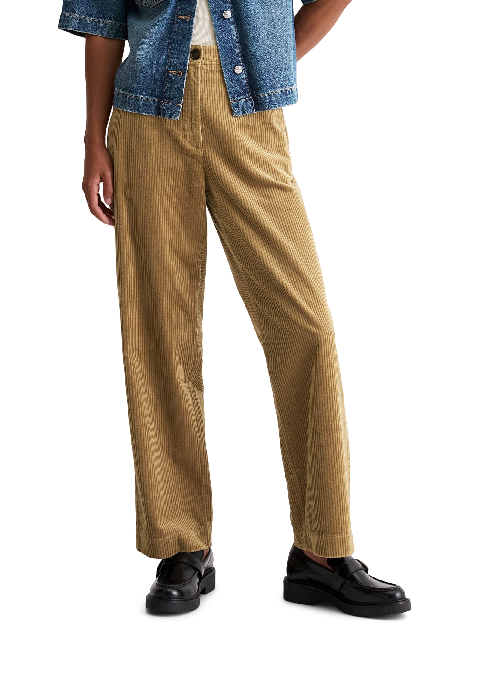 Marc OPolo 5-Pocket-Hose "Lande", loose fit aus Organic Cotton, Cordhose günstig online kaufen
