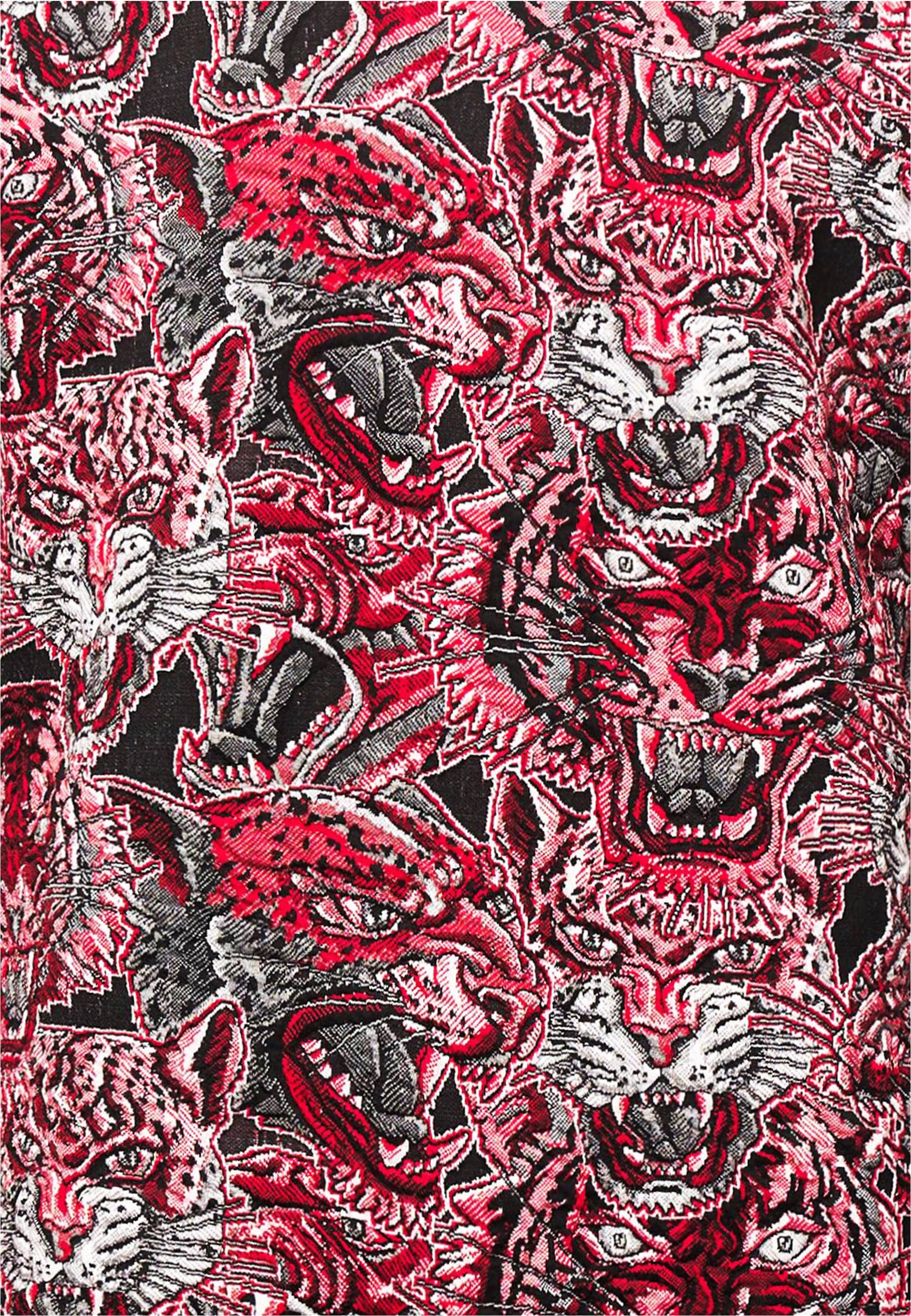 Rusty Neal Sweatshirt »Red Tiger in Jacquard«, mit extravagantem Muster