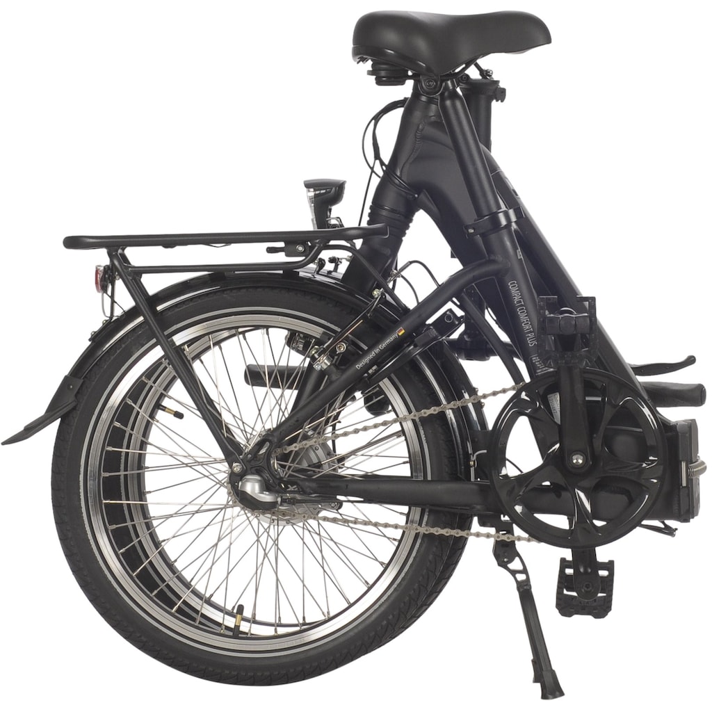 SAXXX E-Bike »Compact Comfort Plus«, 3 Gang, Frontmotor 250 W