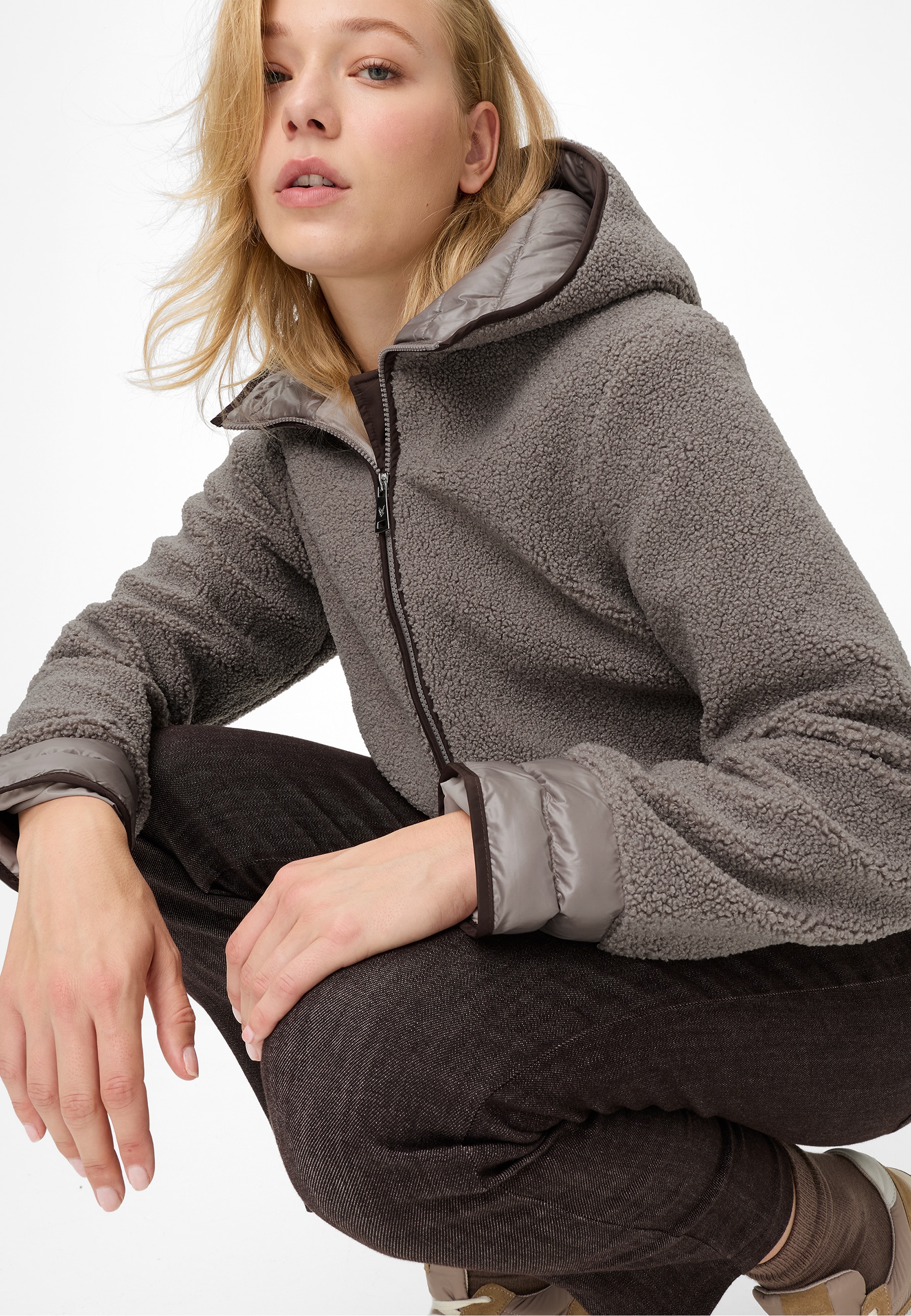 Fuchs Schmitt Kurzjacke mit Kapuze mit Kapuze, Softfiber