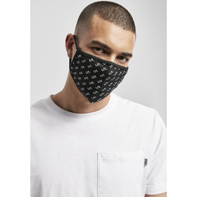 Schmuckset »Mister Tee Accessoires LIT Cotton Face Mask 2-Pack« | BAUR
