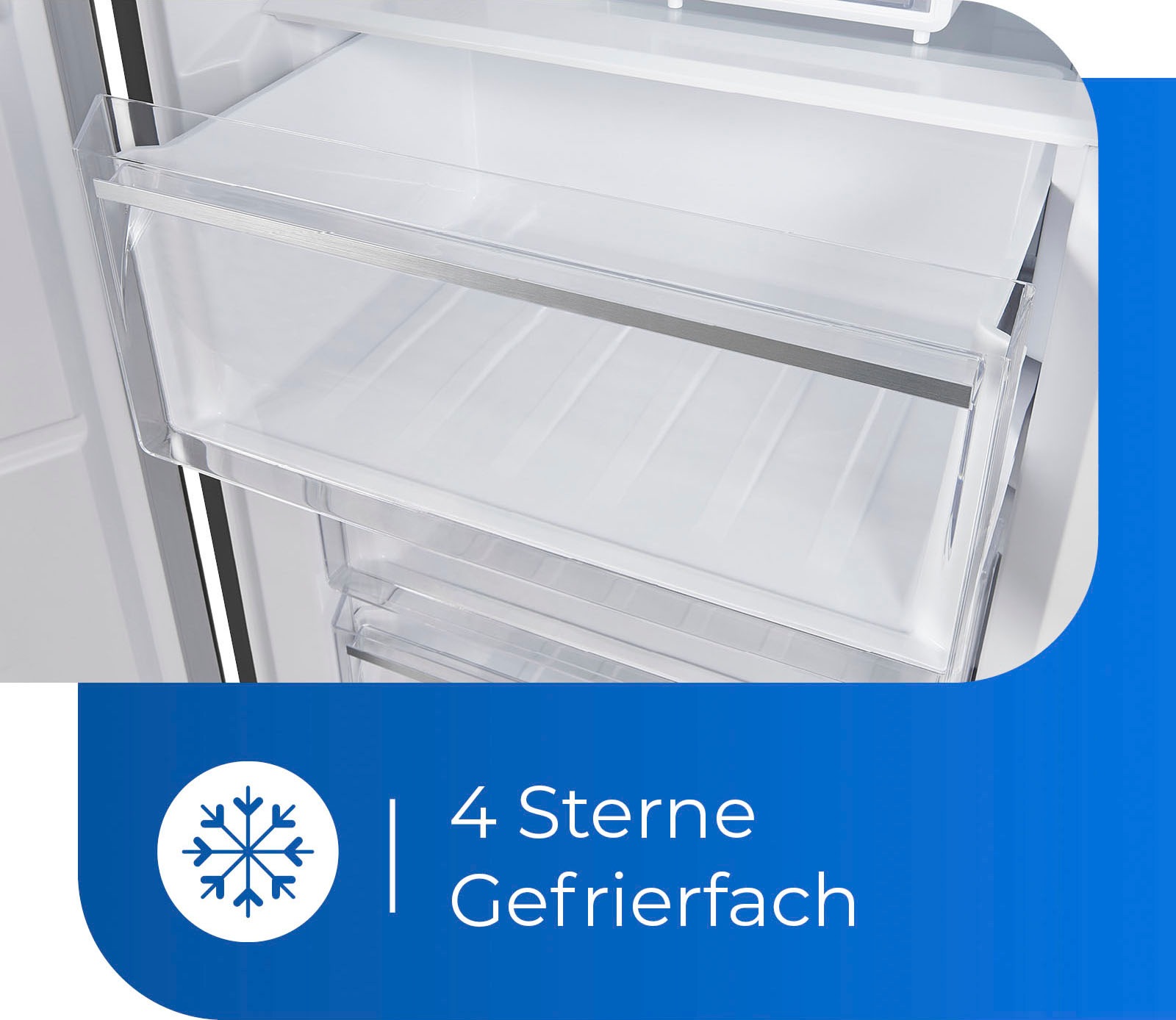 exquisit Gefrierschrank »GS295-NF-H-040D«, 185 cm hoch, 60 cm breit