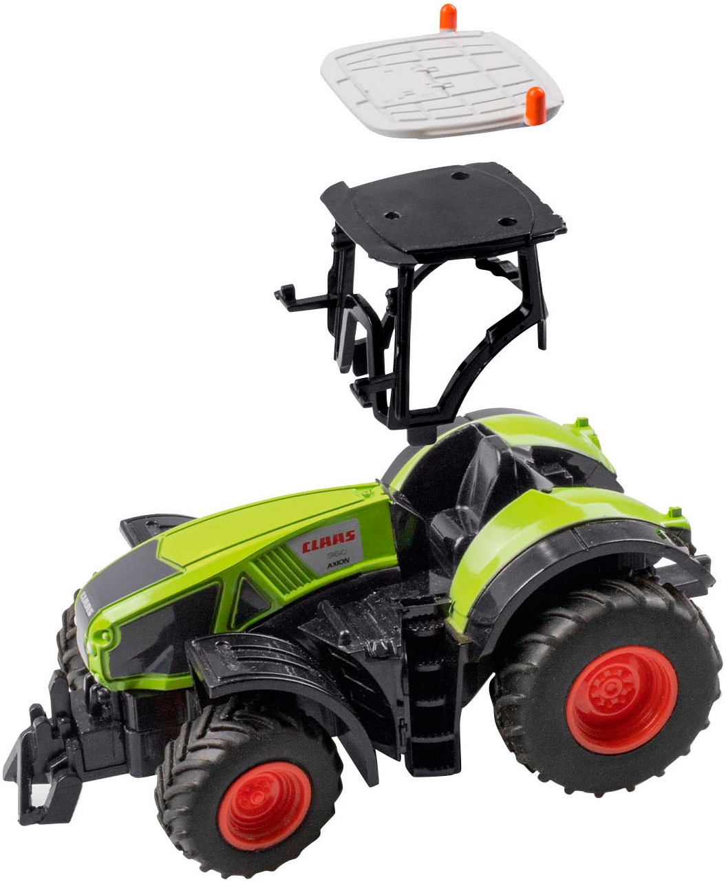 Revell® Spielzeug-Adventskalender »Bauernhofabenteuer, mit RC Traktor Claas Axion 960 zum Selberbauen«, ab 6 Jahren, inklusive Bauernhoftieren und -zubehör