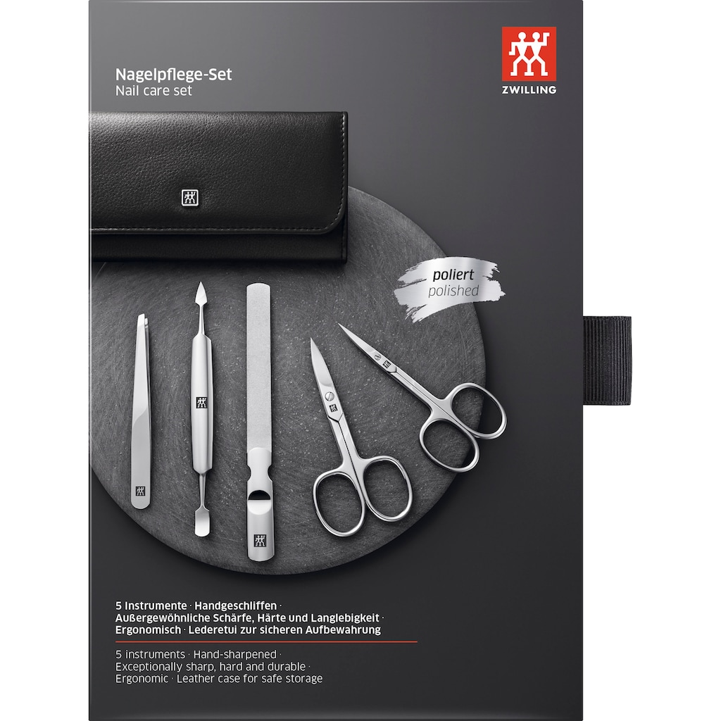 Zwilling Maniküre-Etui, (Set, 5 tlg.)