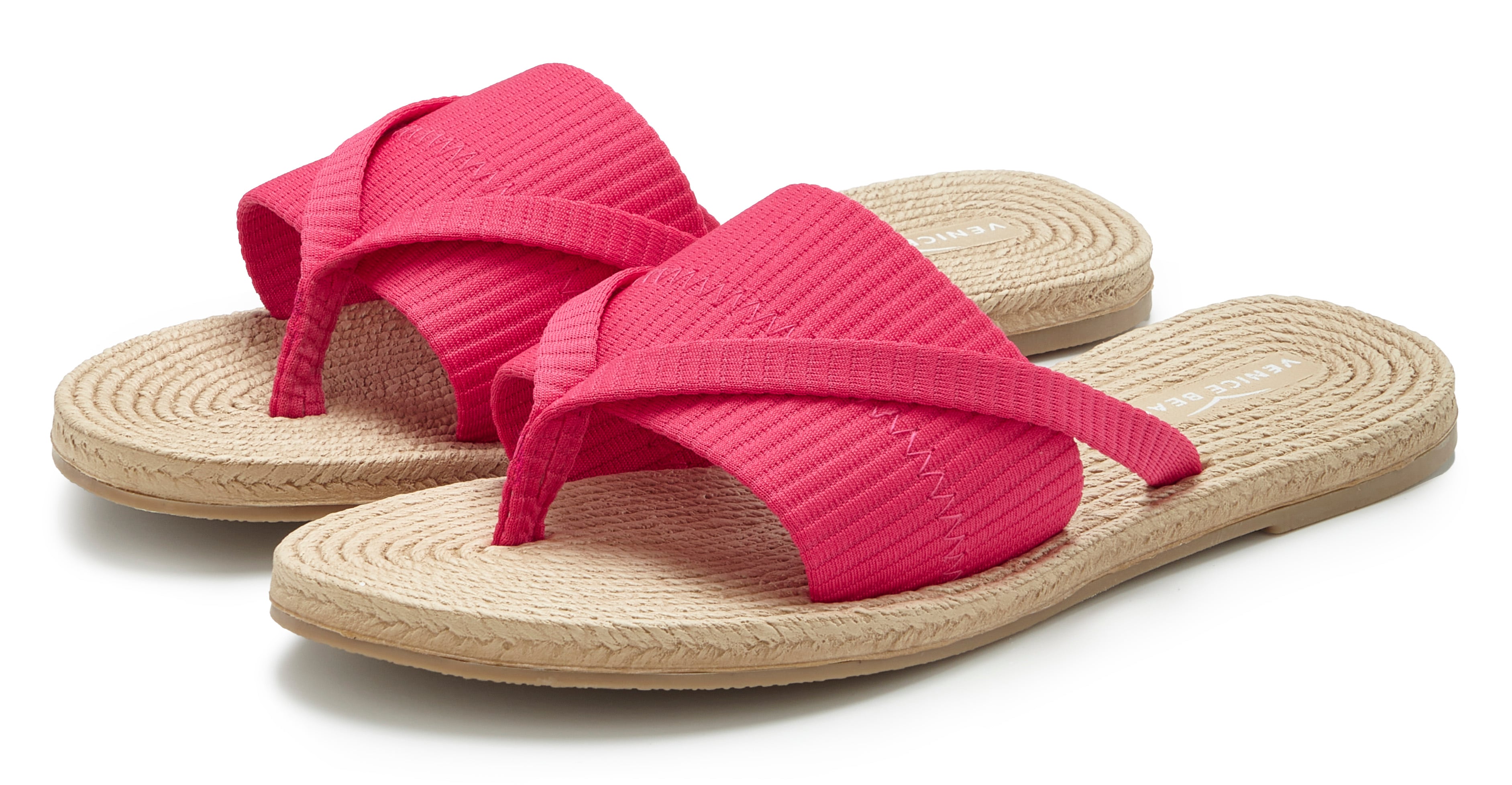 Venice Beach Badeschuh "Badepantolette, Badelatsche, Badezehentrenner, Sandale, Mule" NEU Pantolette, Zehentrenner mit wasserabweisender und leichter Sohle