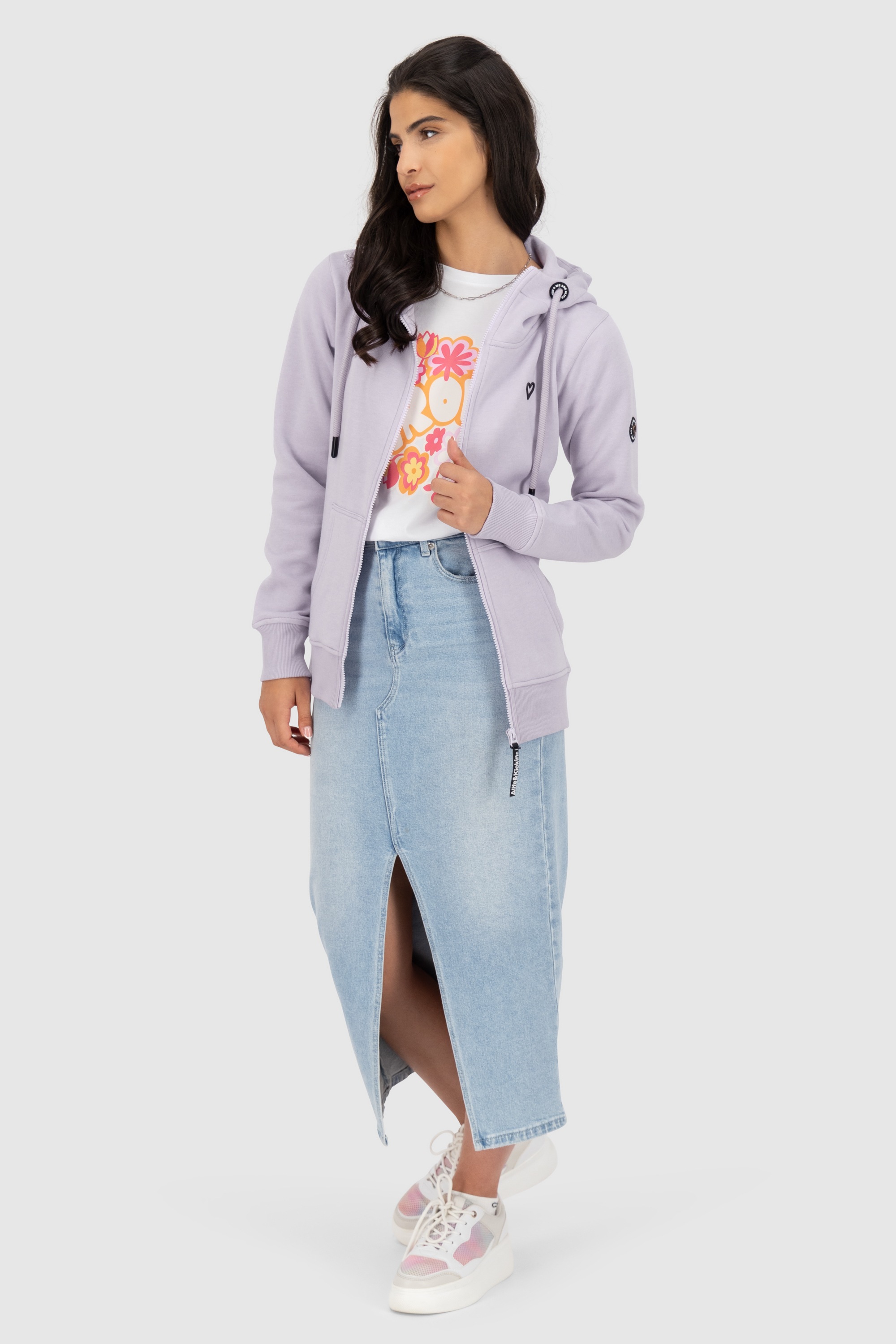 Alife & Kickin Kapuzensweatjacke »Damen YasminAK A«