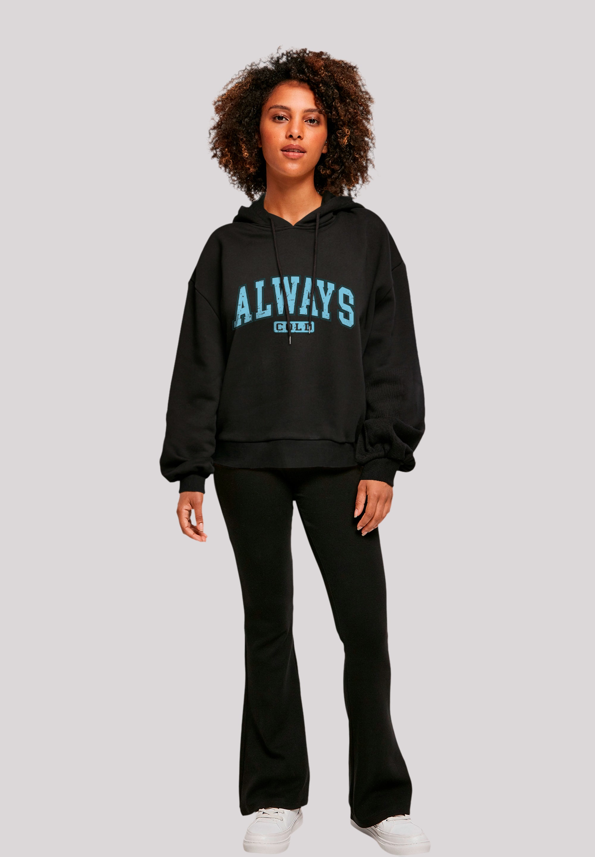 F4NT4STIC Kapuzenpullover »Always Cold Collegiate Cozy Winter«, Premium Qualität, Christmas Collection