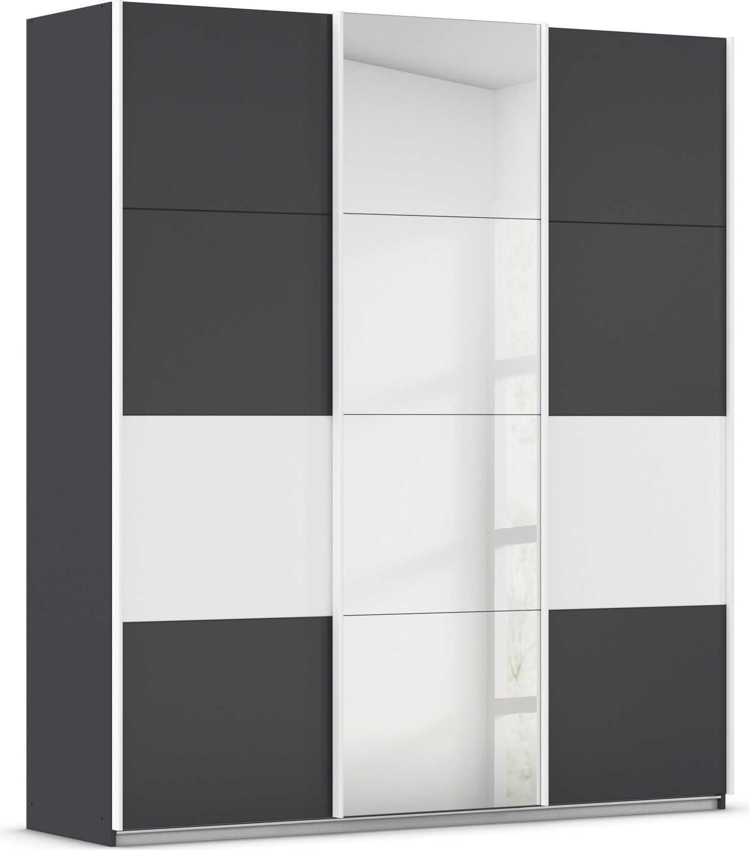 OTTO home "Mehrzweckschrank Aktenschrank Möbel Mietswohnung Schlafzimmer CORTONA" Breiten 203/271/315/360 cm, Höhen 210/229 cm, inkl. Inneneinteilung, 2 Stoffboxen extra Einlegeböden MADE IN GERMANY