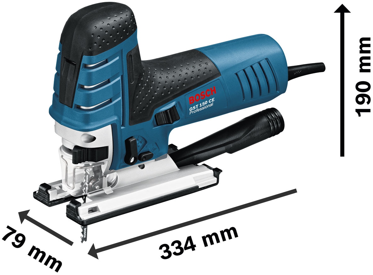 Bosch Professional Stichsäge »»GST 150 CE««, 780W, im Handwerkerkoffer