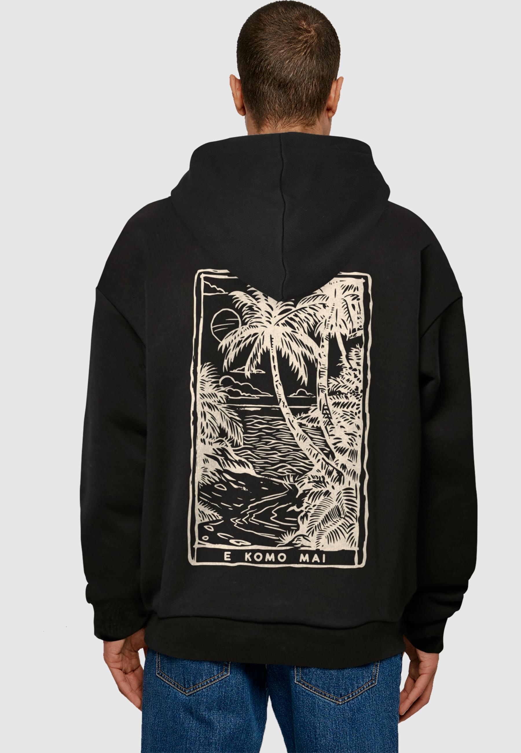 Merchcode Kapuzensweatshirt »Merchcode Hawai Oversized Hoody«, (1 tlg.)
