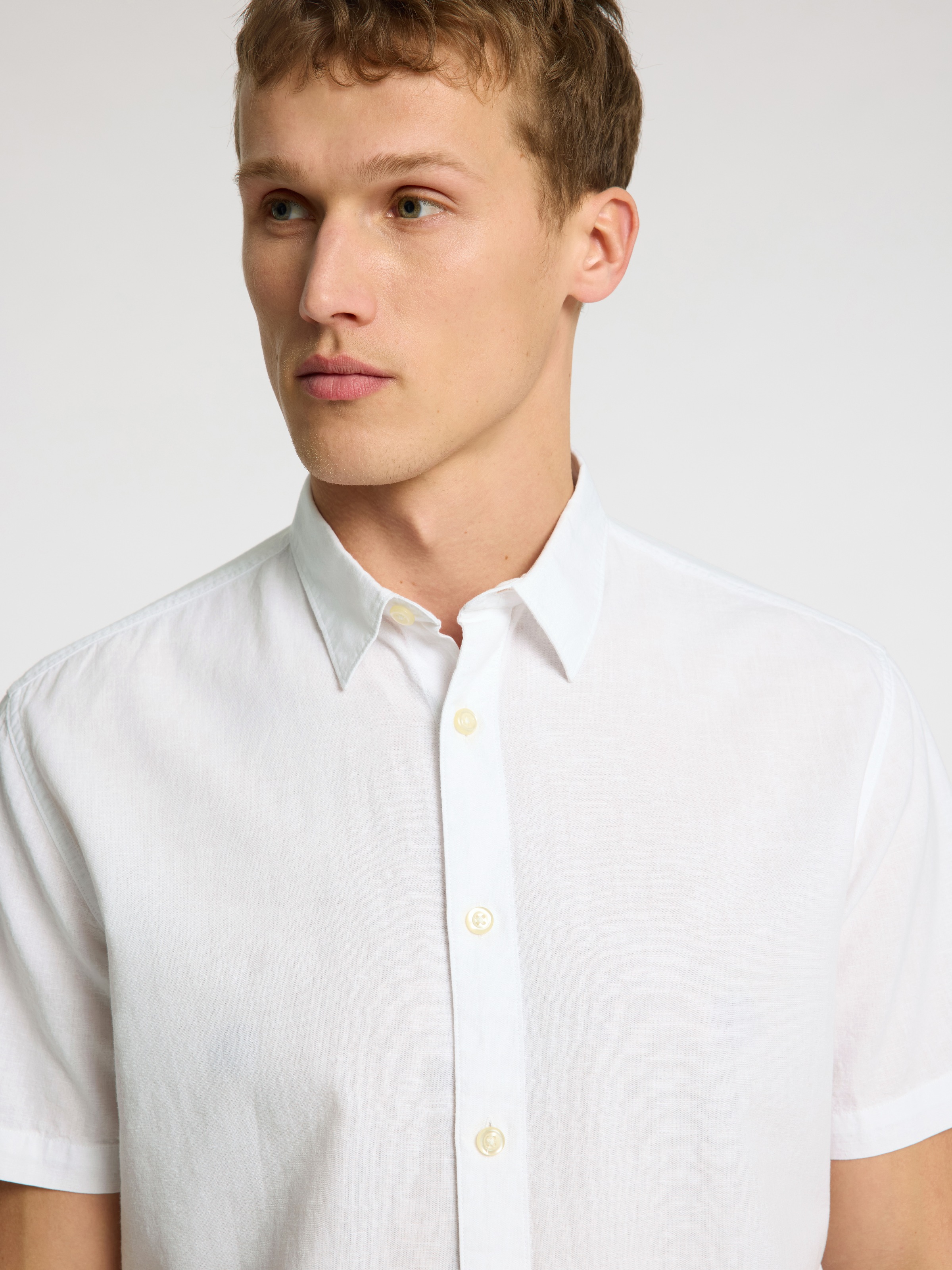 SELECTED HOMME Kurzarmhemd »SLHREG-SUN SHIRT SS NOOS«