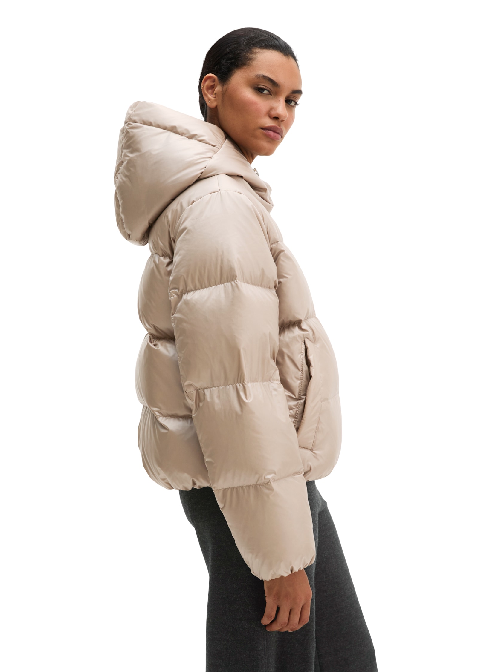 Marc O'Polo Outdoorjacke »aus recyceltem Shiny-Nylon«