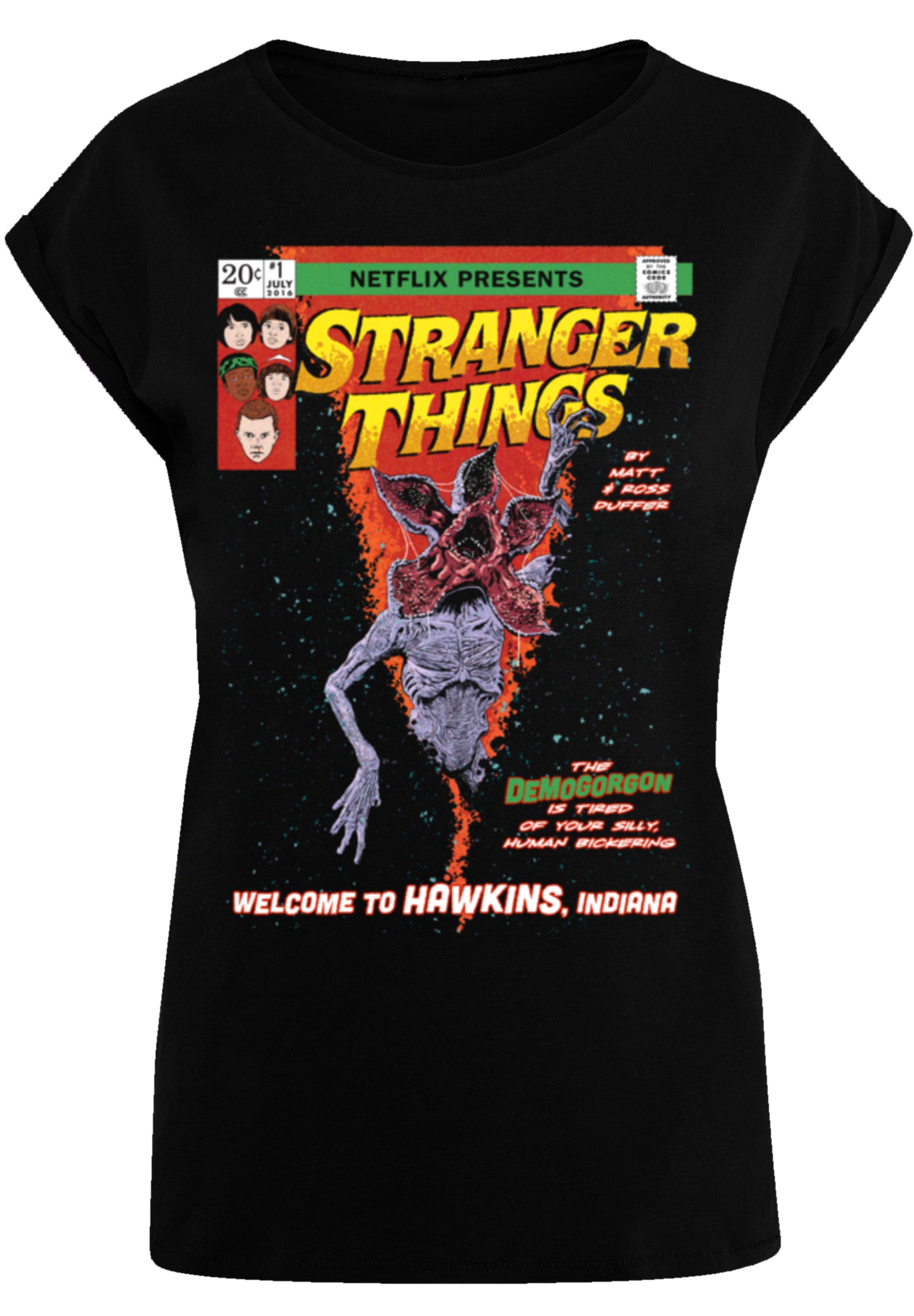 F4NT4STIC T-Shirt "Stranger Things Comic Cover", Premium Qualität günstig online kaufen