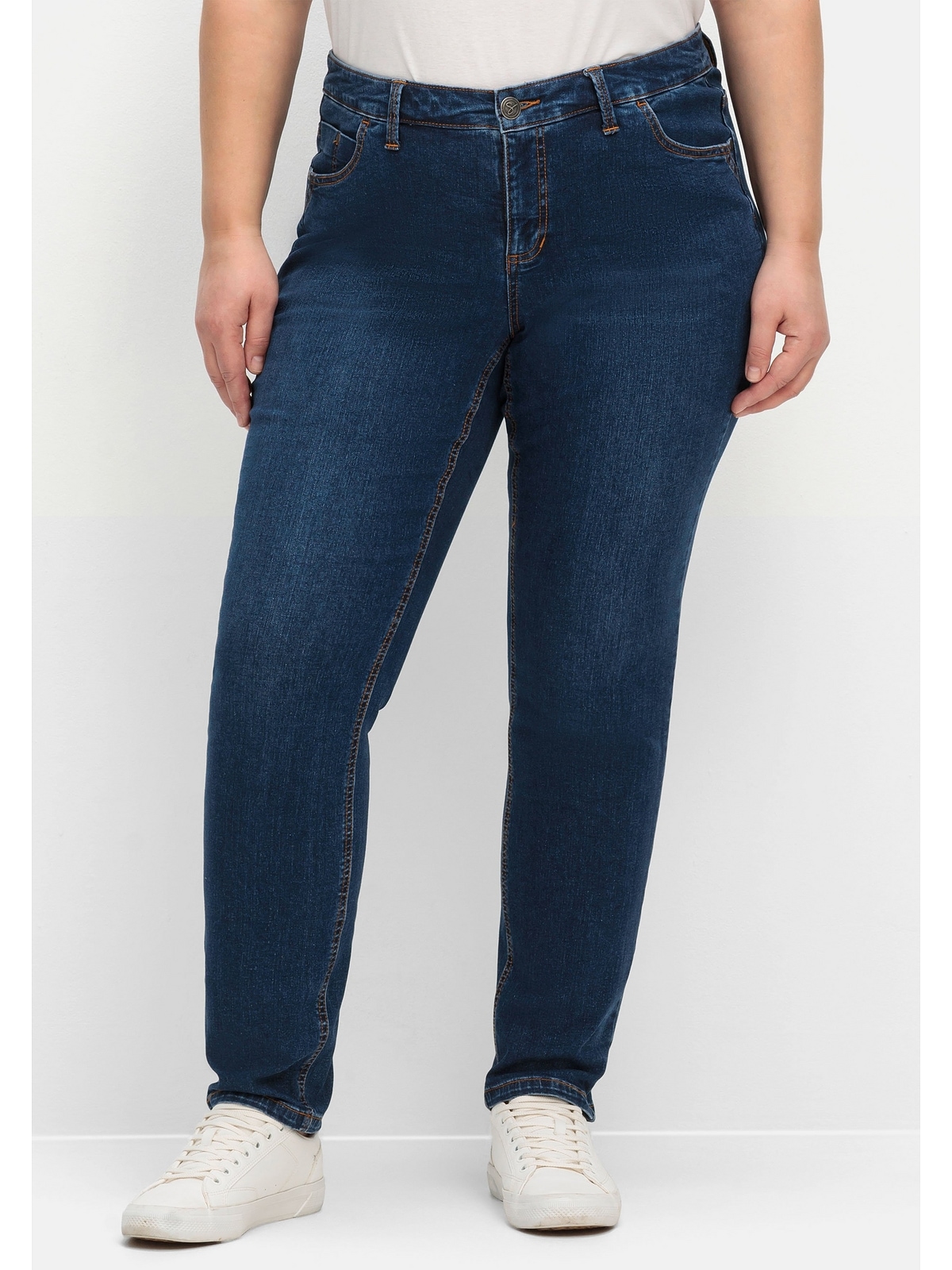 Sheego Stretch-Jeans »Große Größen«, im komfortablen Curvy-Schnitt VERENA