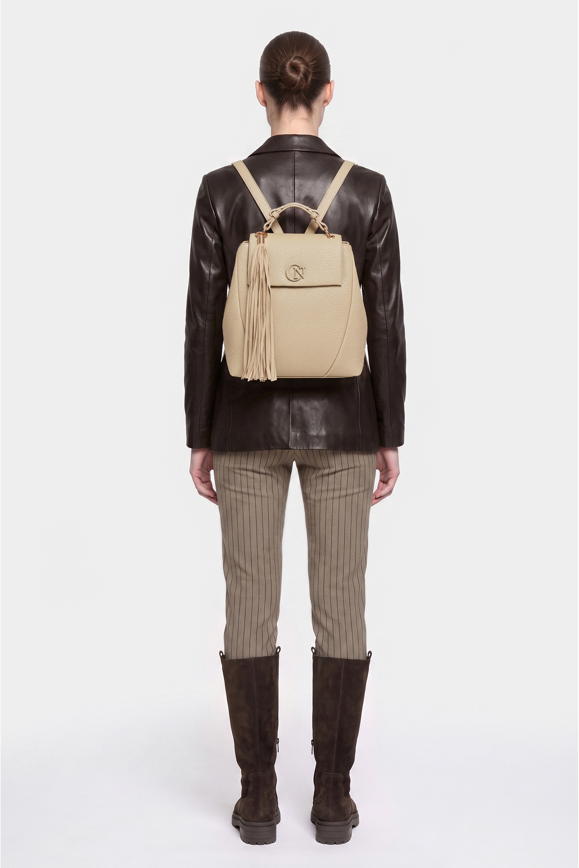 CAFèNoir Tagesrucksack »BACKPACK WITH FLAP C3BC1102 Damen« Rucksack Damen, Tagesrucksack, Fashion, Lifestyle, Freizeit, Sale