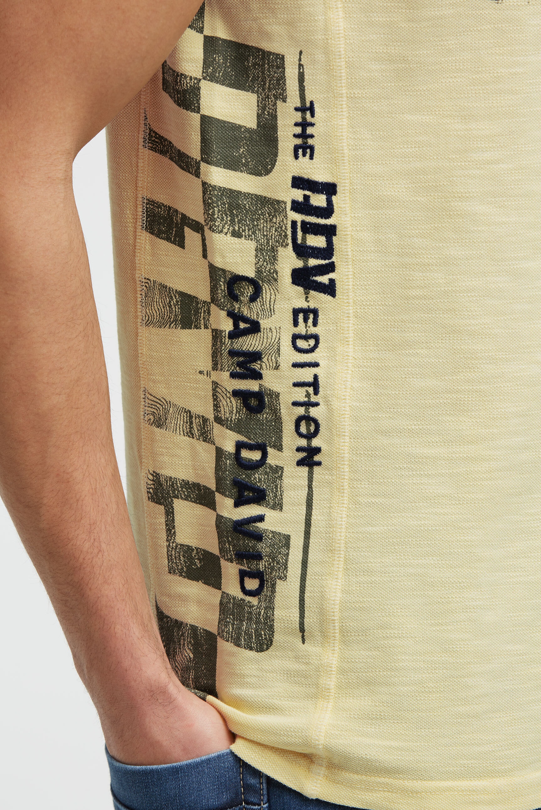 CAMP DAVID Poloshirt aus Baumwolle