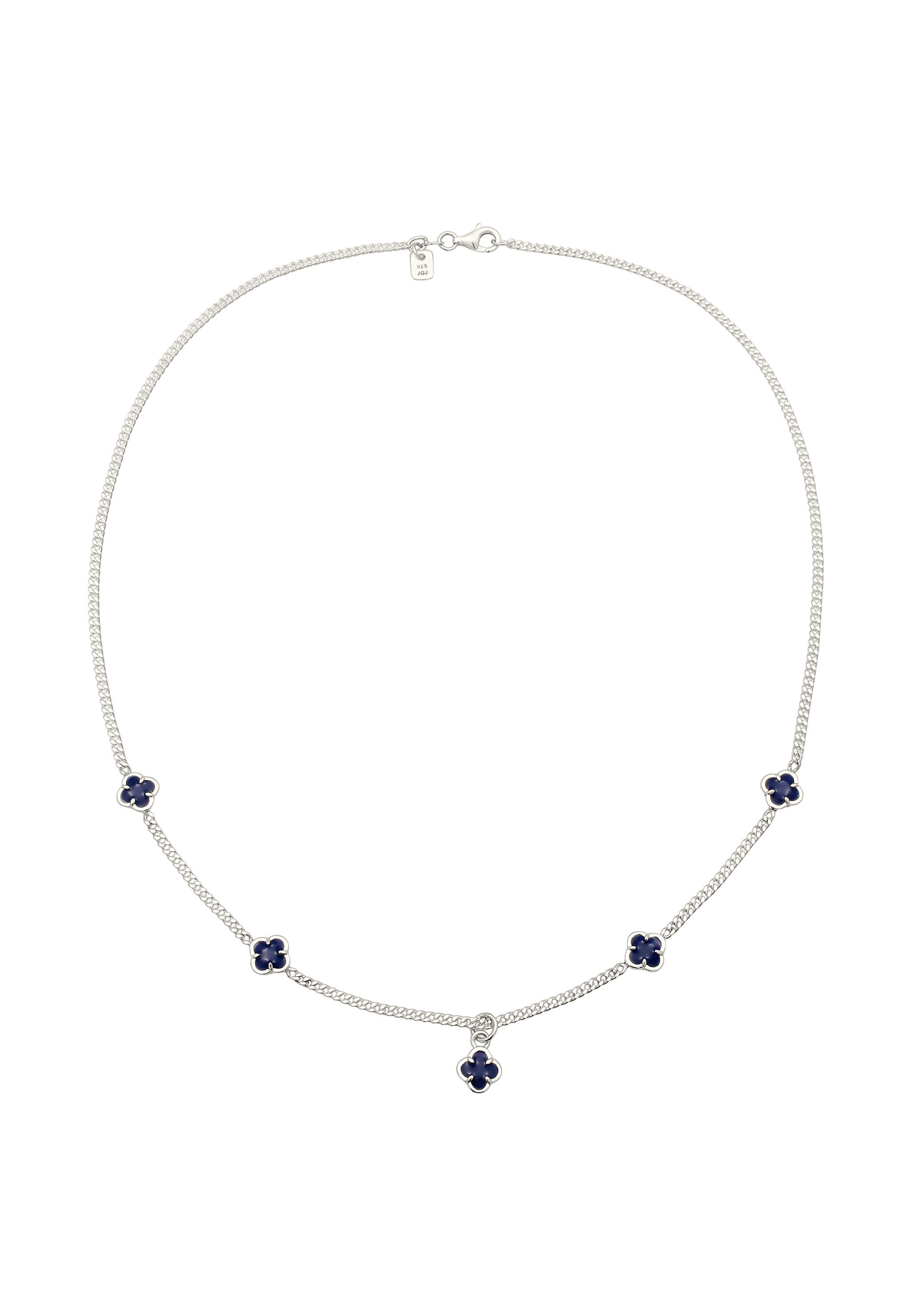 Kuzzoi Silberkette »Halskette Kleeblatt 925 Sterling Silber«