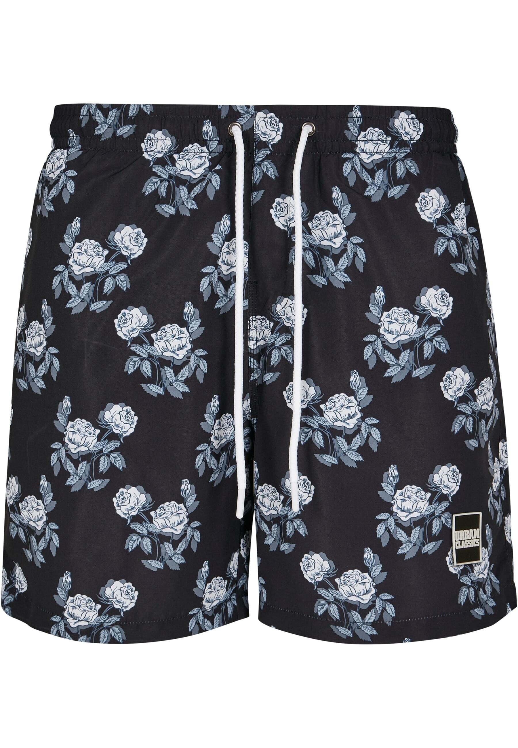 URBAN CLASSICS Badeshorts "Urban Classics Herren Pattern Swim Shorts"