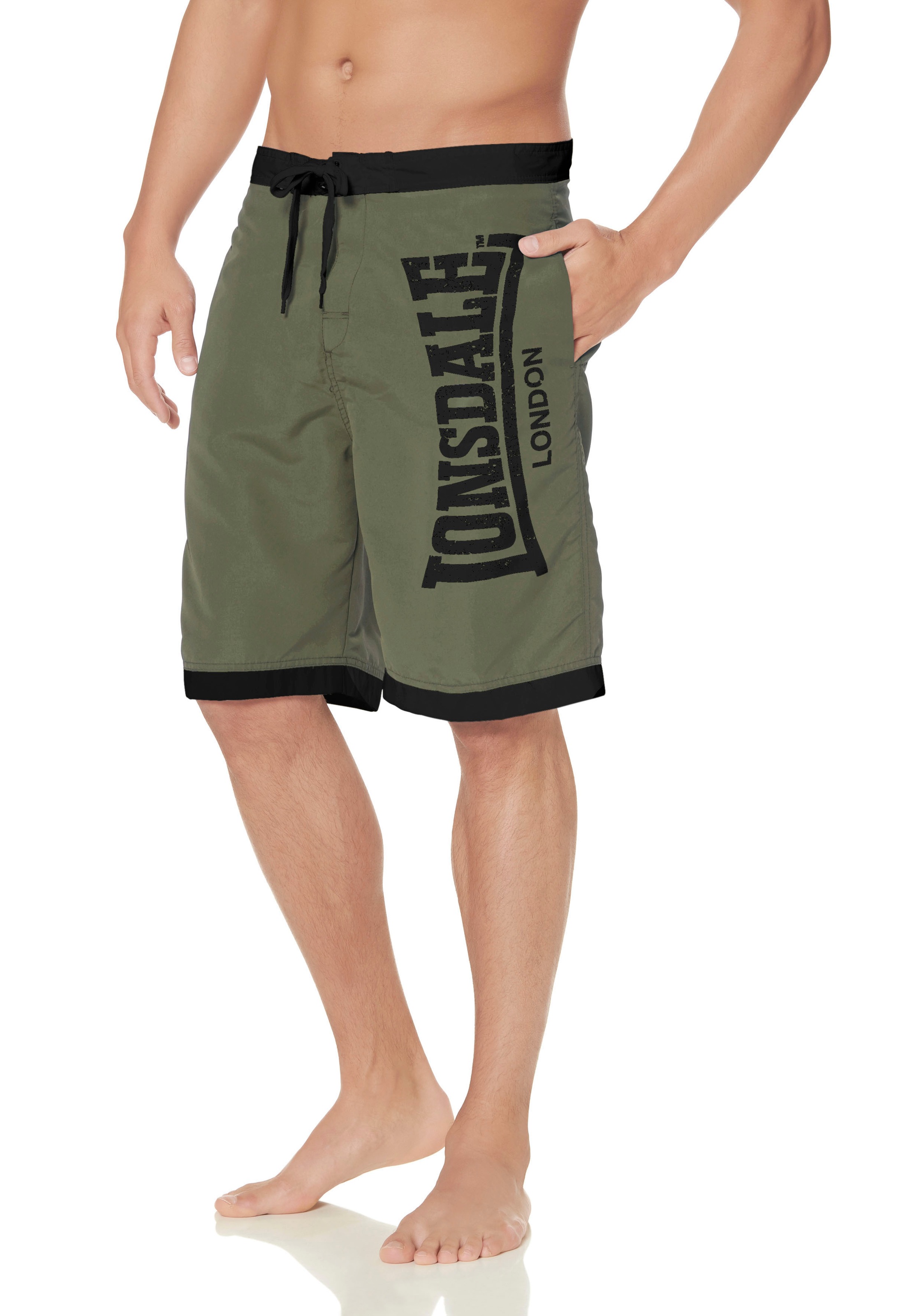 Lonsdale Boardshorts "CLENNELL", Badeshorts, Innenhose aus Mesh günstig online kaufen