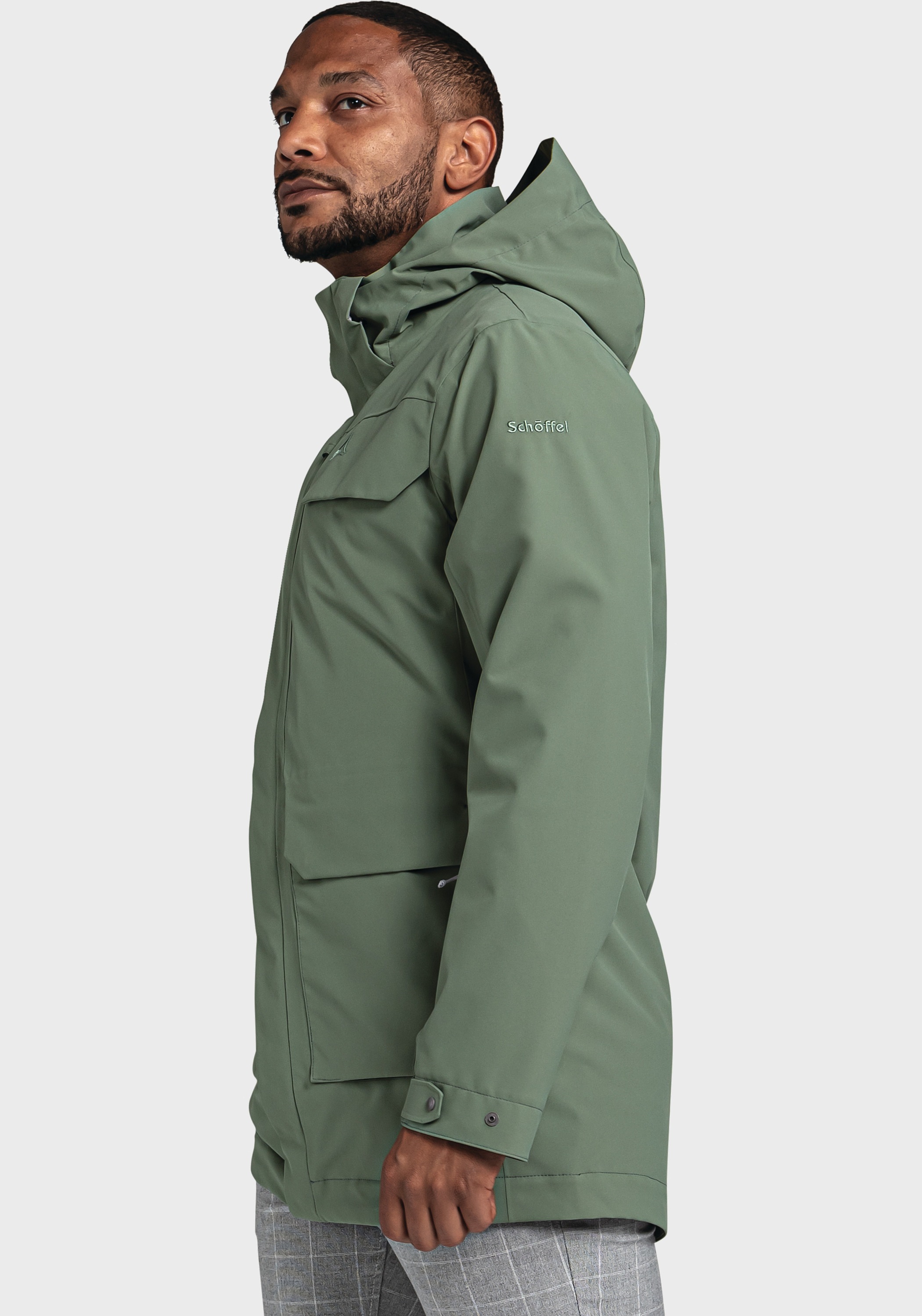 Schöffel Outdoorjacke »Jacket Geneva M«, mit Kapuze