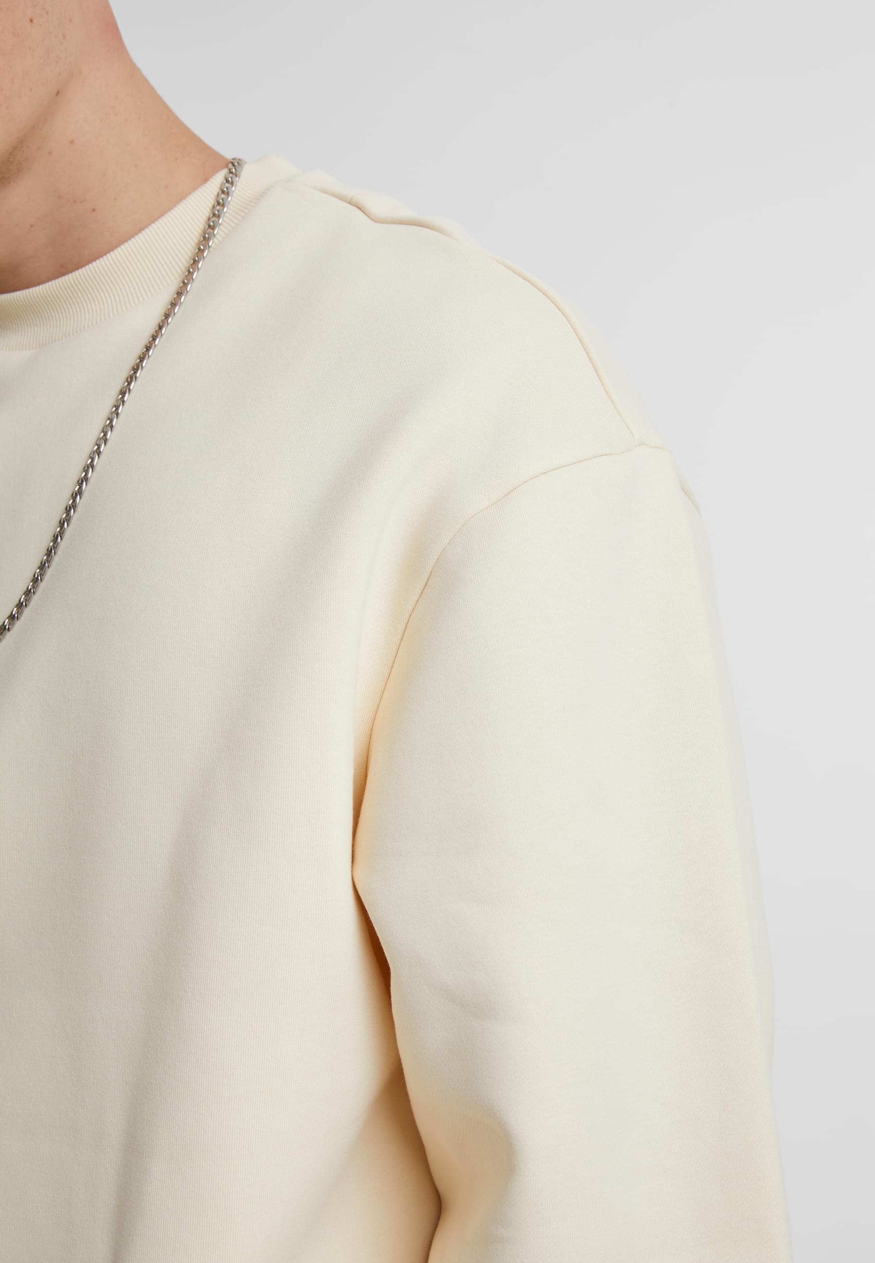 URBAN CLASSICS Rundhalspullover »Urban Classics Fluffy Crewneck«, (1 tlg.)